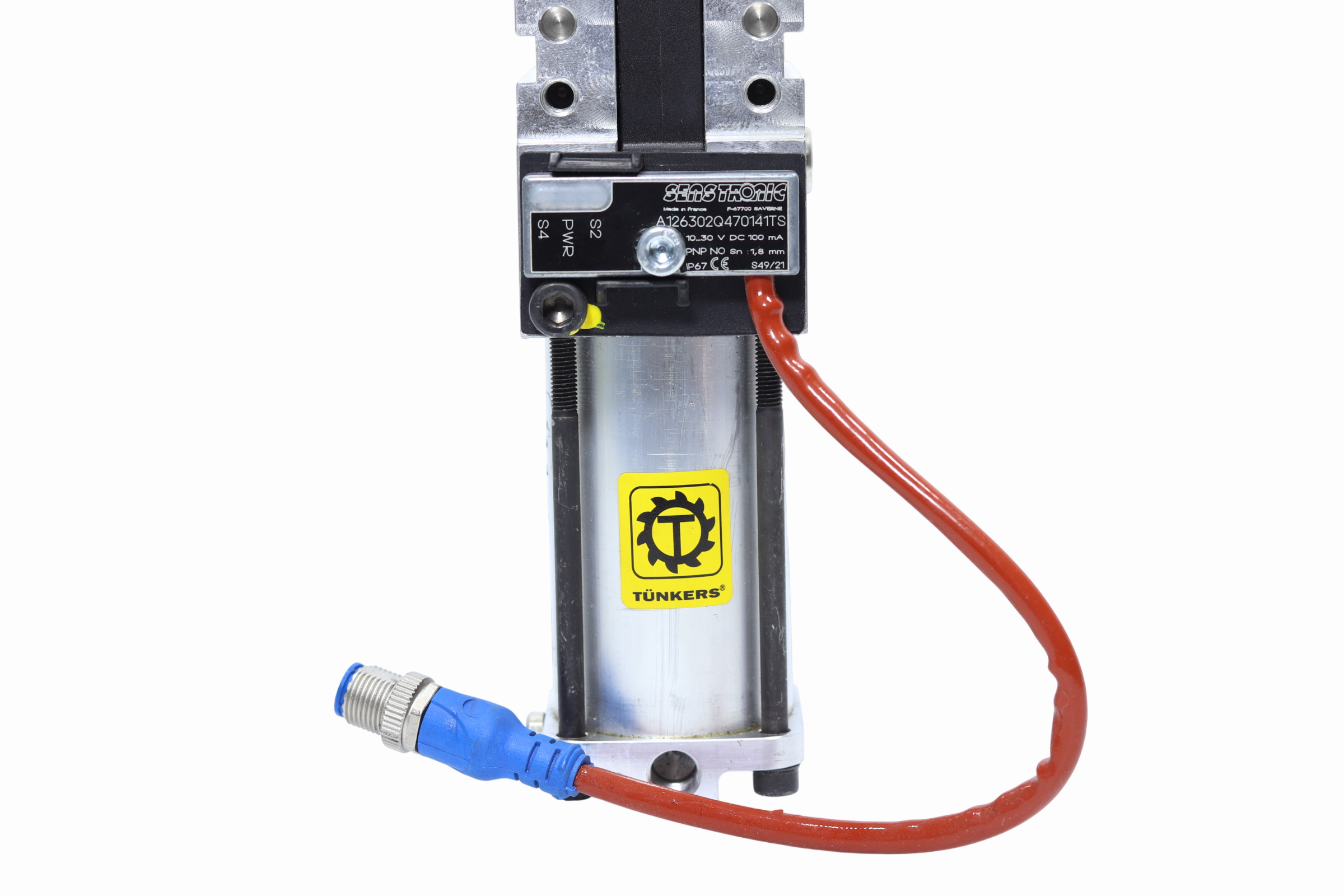 Abrazadera Neumatica Tunkers V40 Lw A00 T12 Plc Master (Usado)