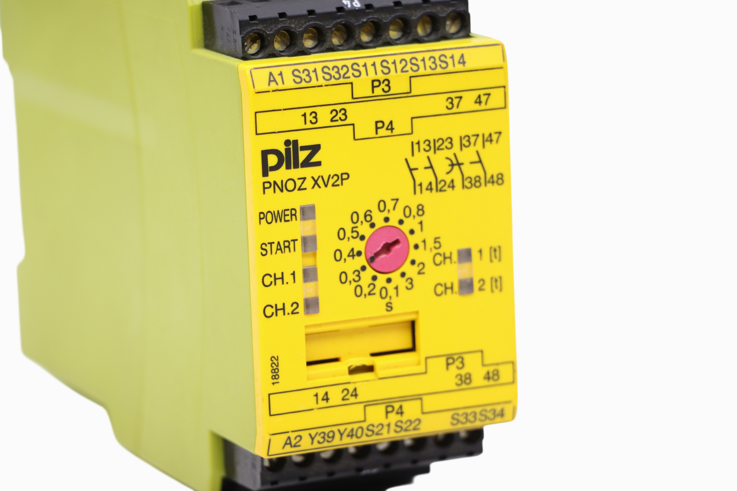Relevador Pilz - Pnoz Xv2p 3/24vdc 2n/o 2n/o T 777502 (Usado)
