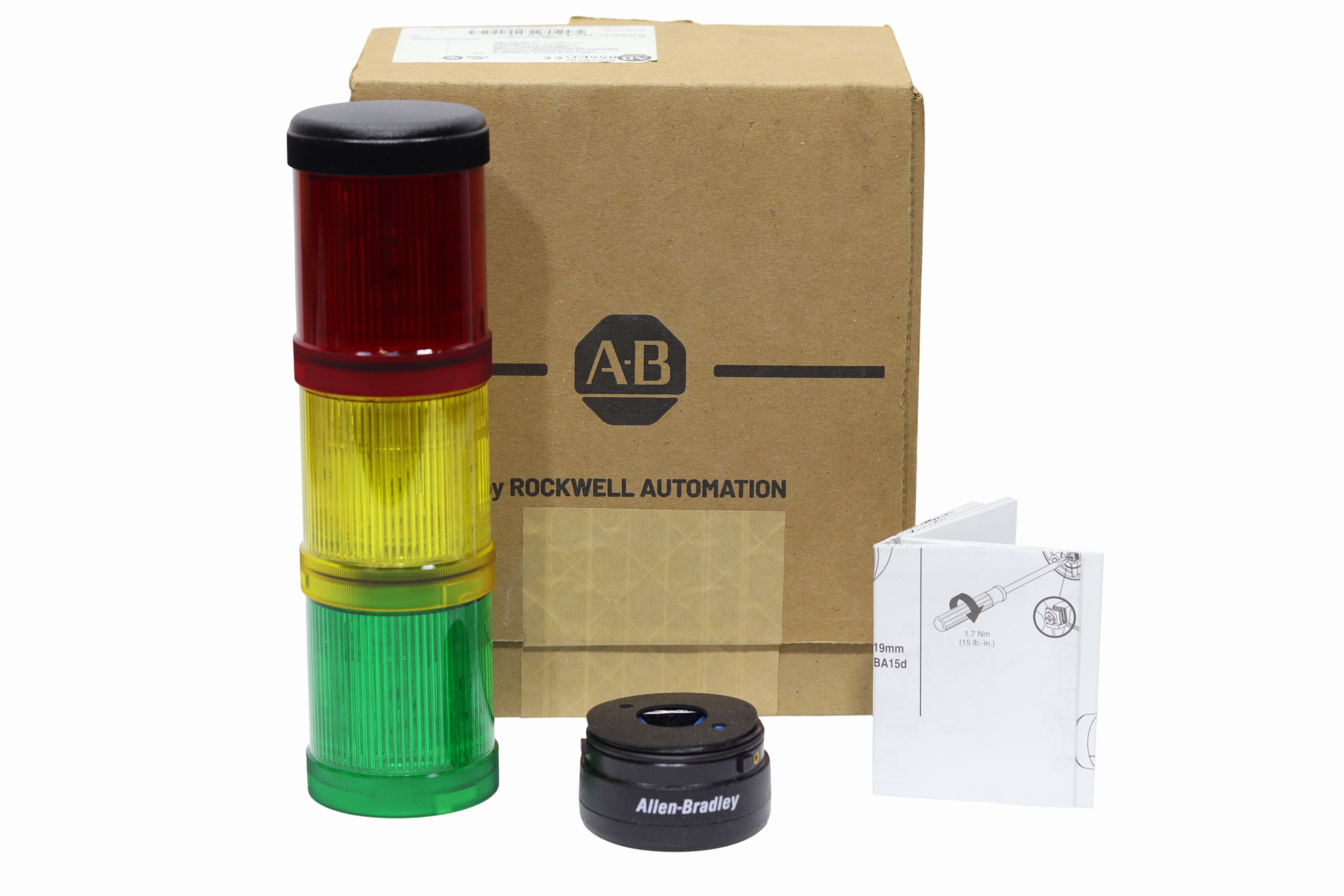 Allen Bradley 855ec-b24y3y8y4 Dispositivo De Señalizacion