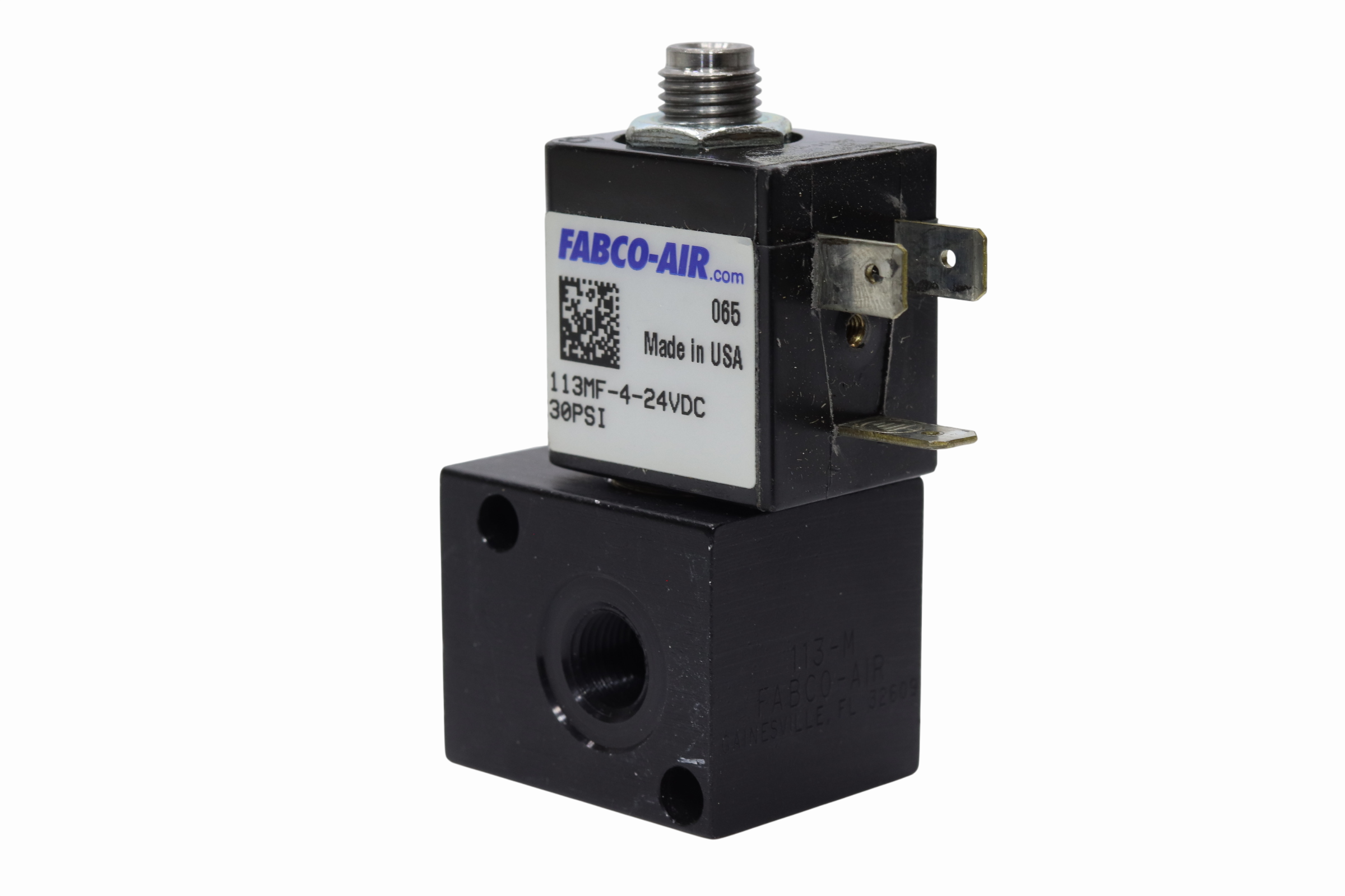 Fabco-air 113mf-4-24vdc Valvula De Distribuidor (Usado)