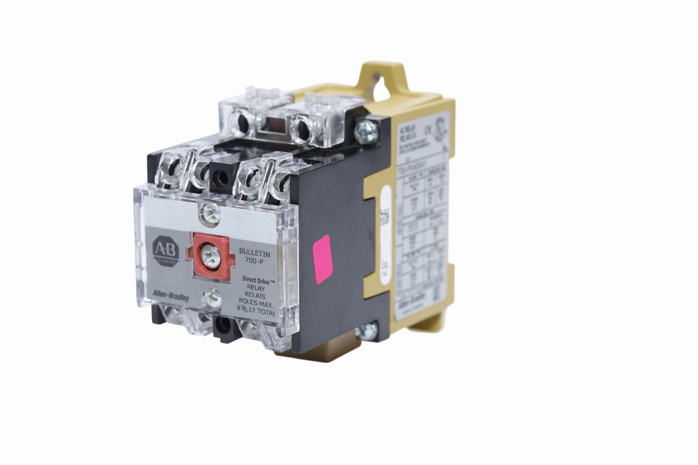 Allen-bradley 700-pk400a1 Relé De Control Nema 4 Contactos (Usado)