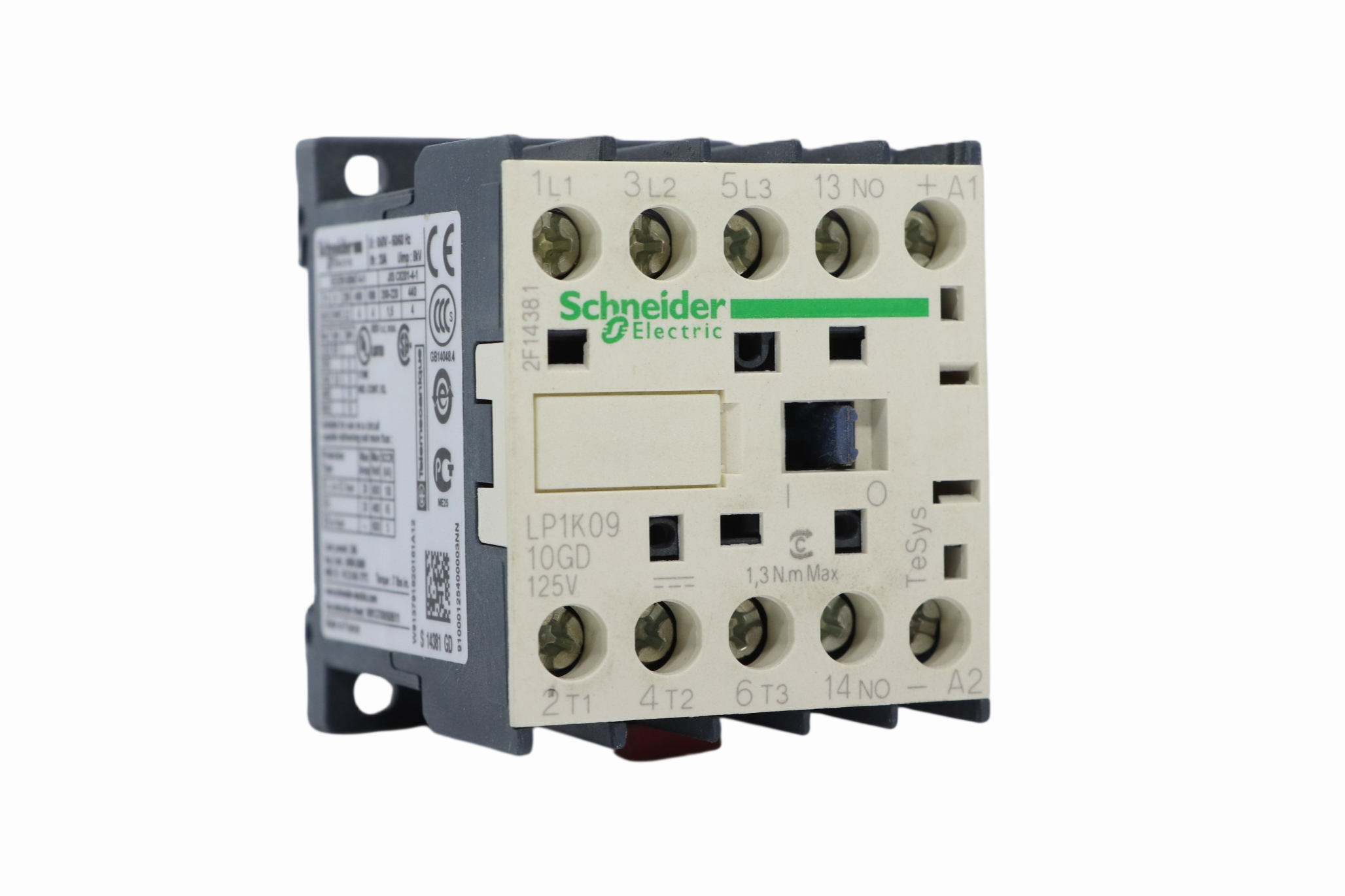 Lp1k0910gd Schneider Contactor Magnético Tesys