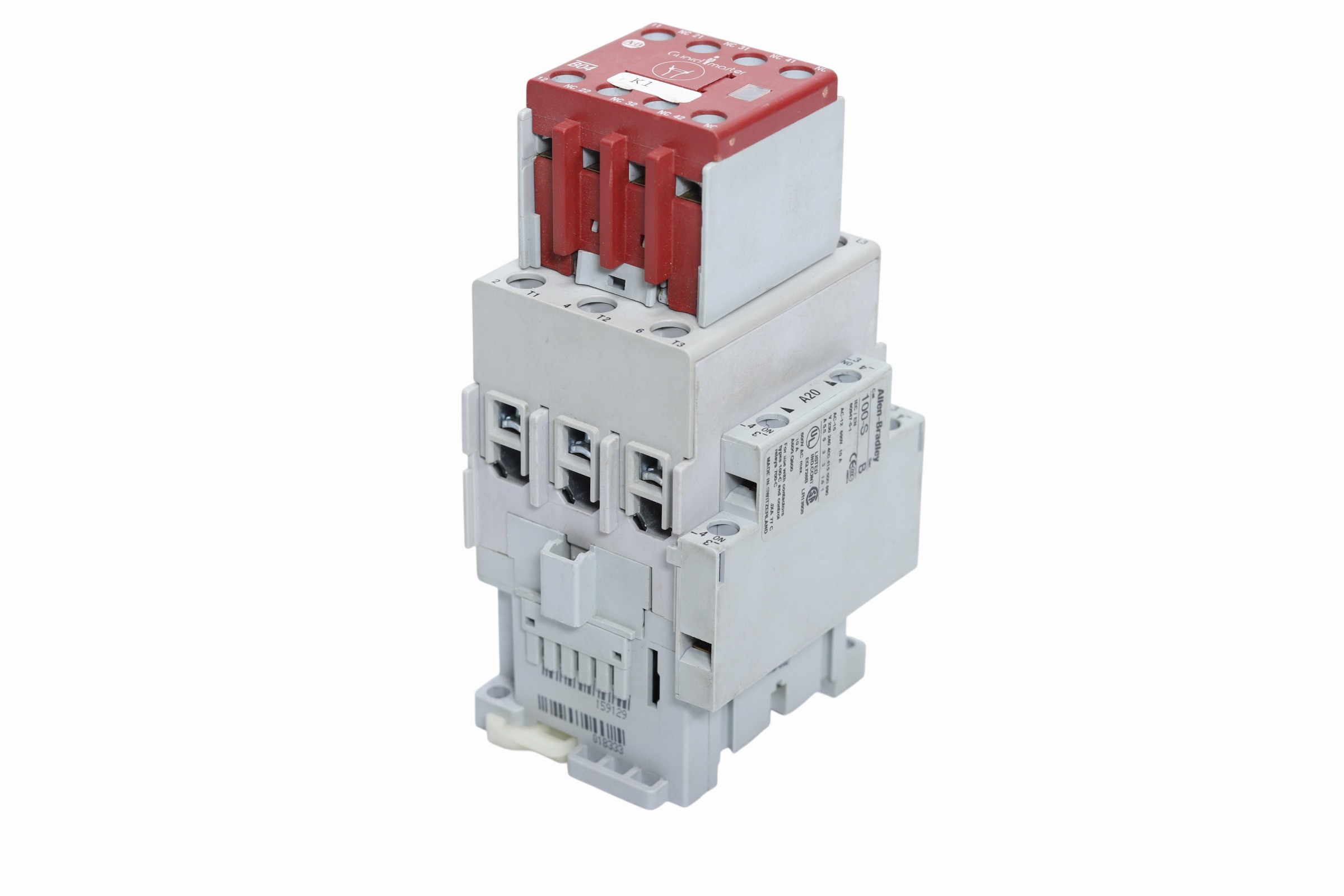 Allen Bradley Guardmaster B04 Contactor 100-c43*00 100s-f (Usado)