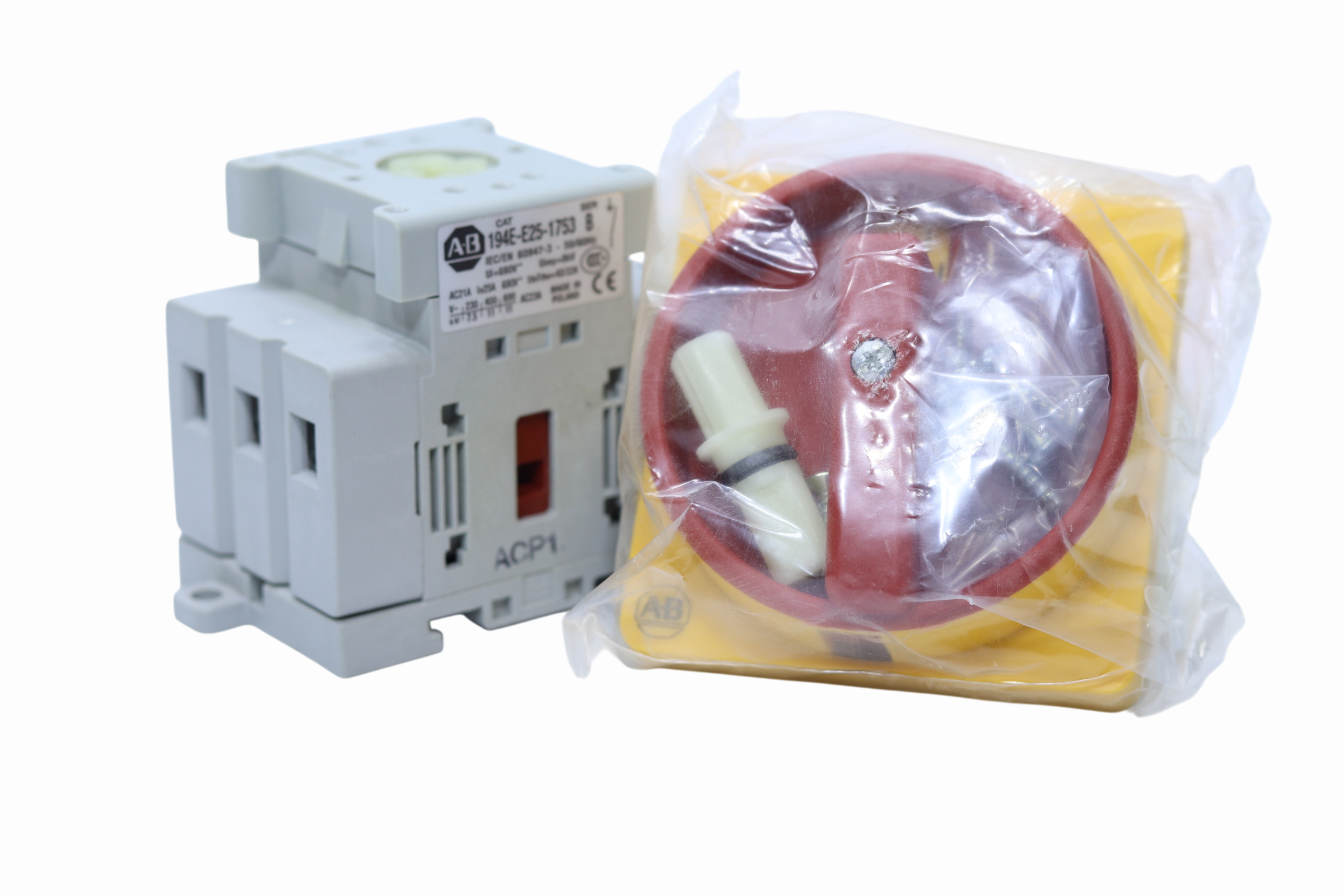 194e-e25-1753-6n Interruptor De Carga, 25 A, 3 Polos, Apagad