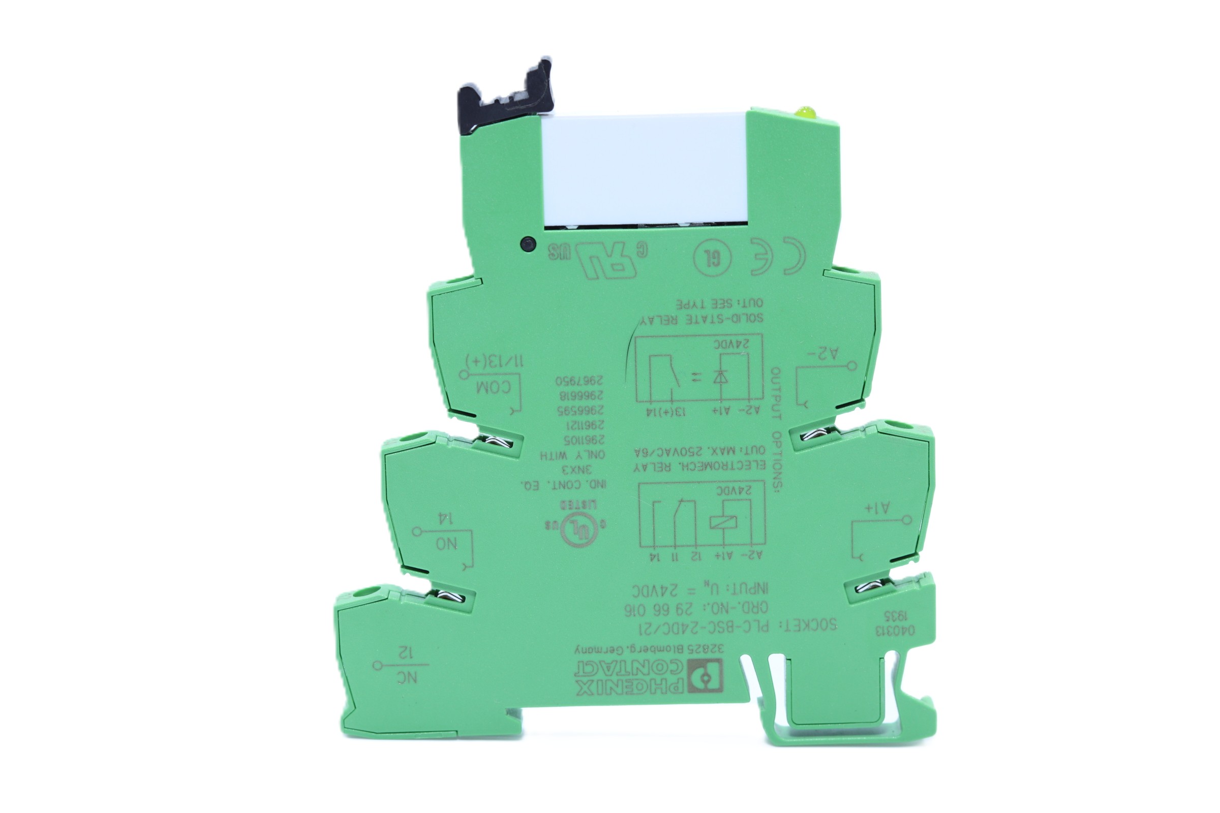 Phoenix Contact Plc-bsc-24dc/21 Base Y 2961105 Relevador