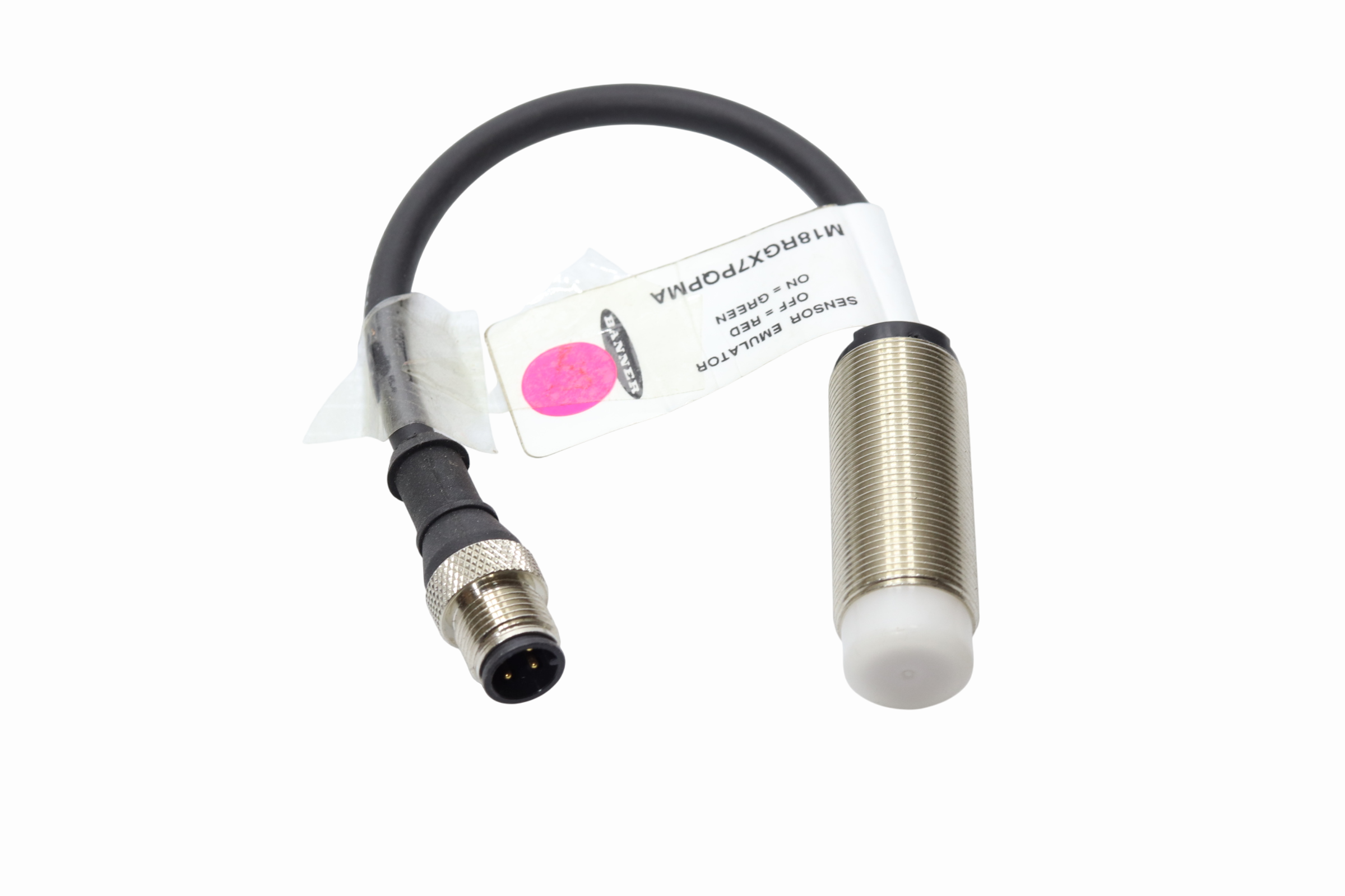 Sensor De Luz 2 Colores Banner M18rgx7pqpma (Usado)