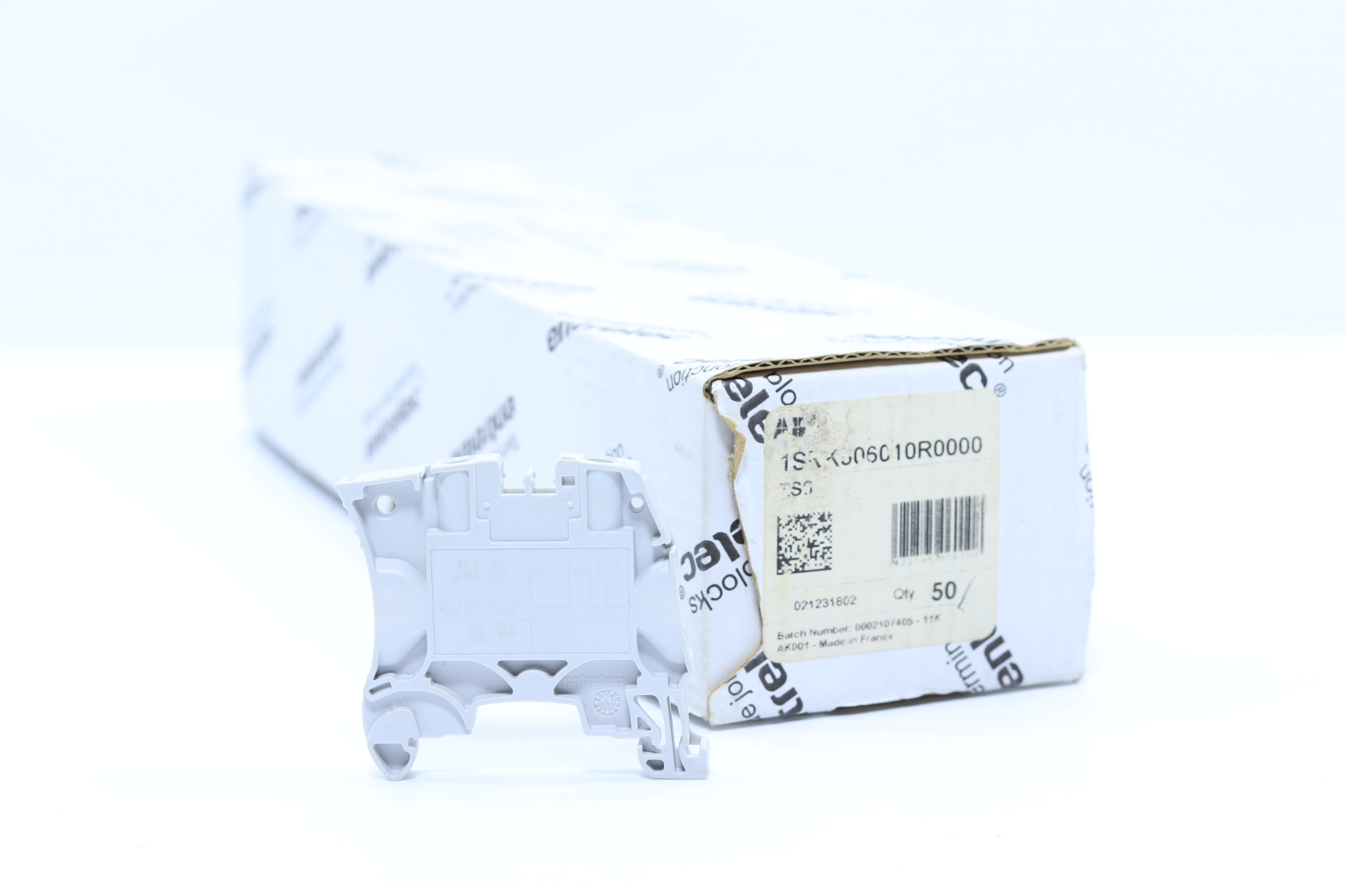 Bloque De Terminal Din Abb Zs6 Pack 48pzs