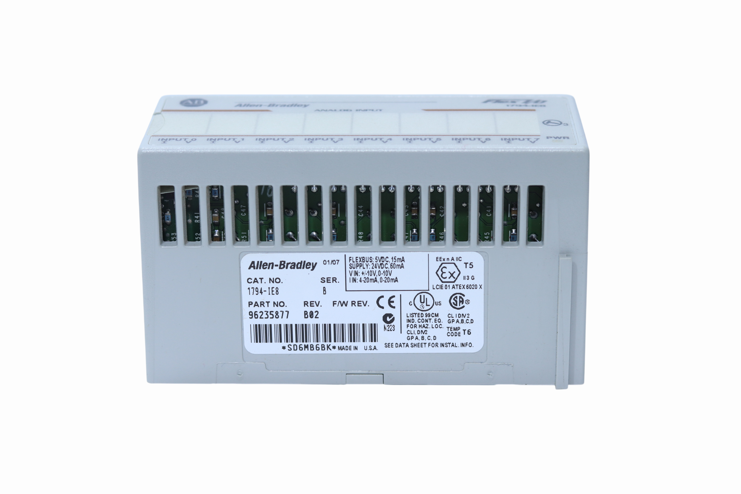 Allen Bradley 1794-ie8 Modulo De Entrada Analogica