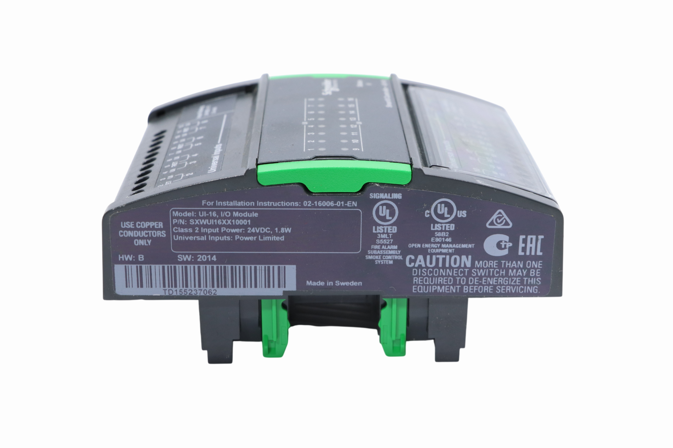 Controlador Smartx Schneider Electric Sxwui16xx10001