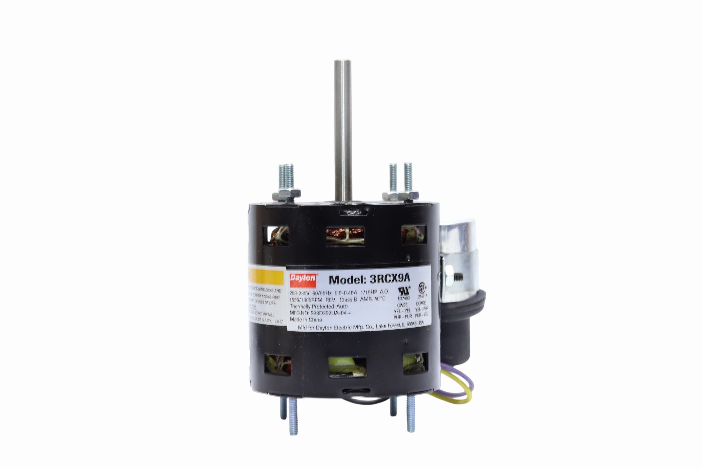 Servomotor Dayton Mod. 3rcx9a 1550/1300 Rpm