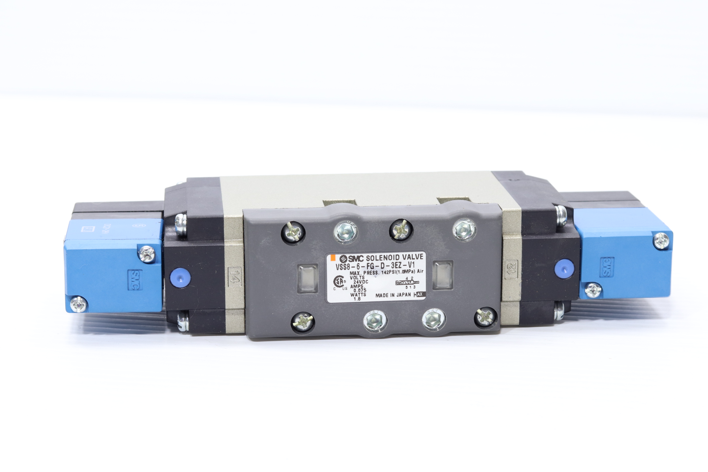 Válvula solenoide neumática SMC VSS8-6-FG-D-3EZ-V1