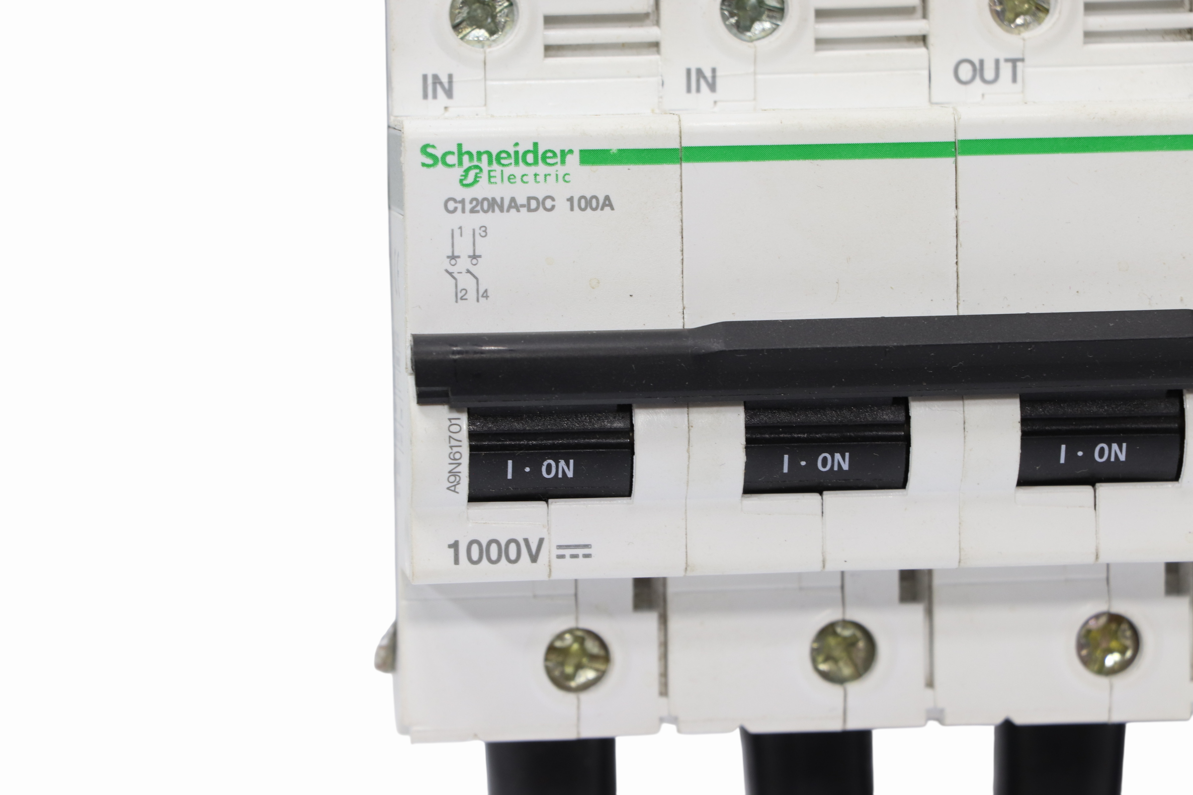 Interruptor Disyuntor Schneider Eléctrico C120na-dc A9n61701 (Usado)