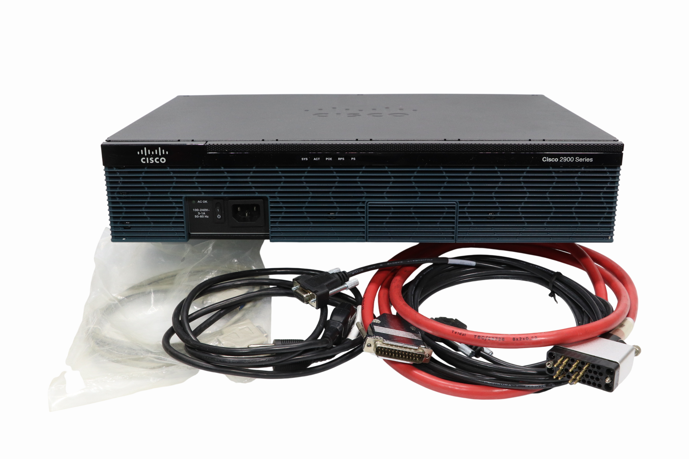 Router Cisco 2900 Series con Firewall Integrado