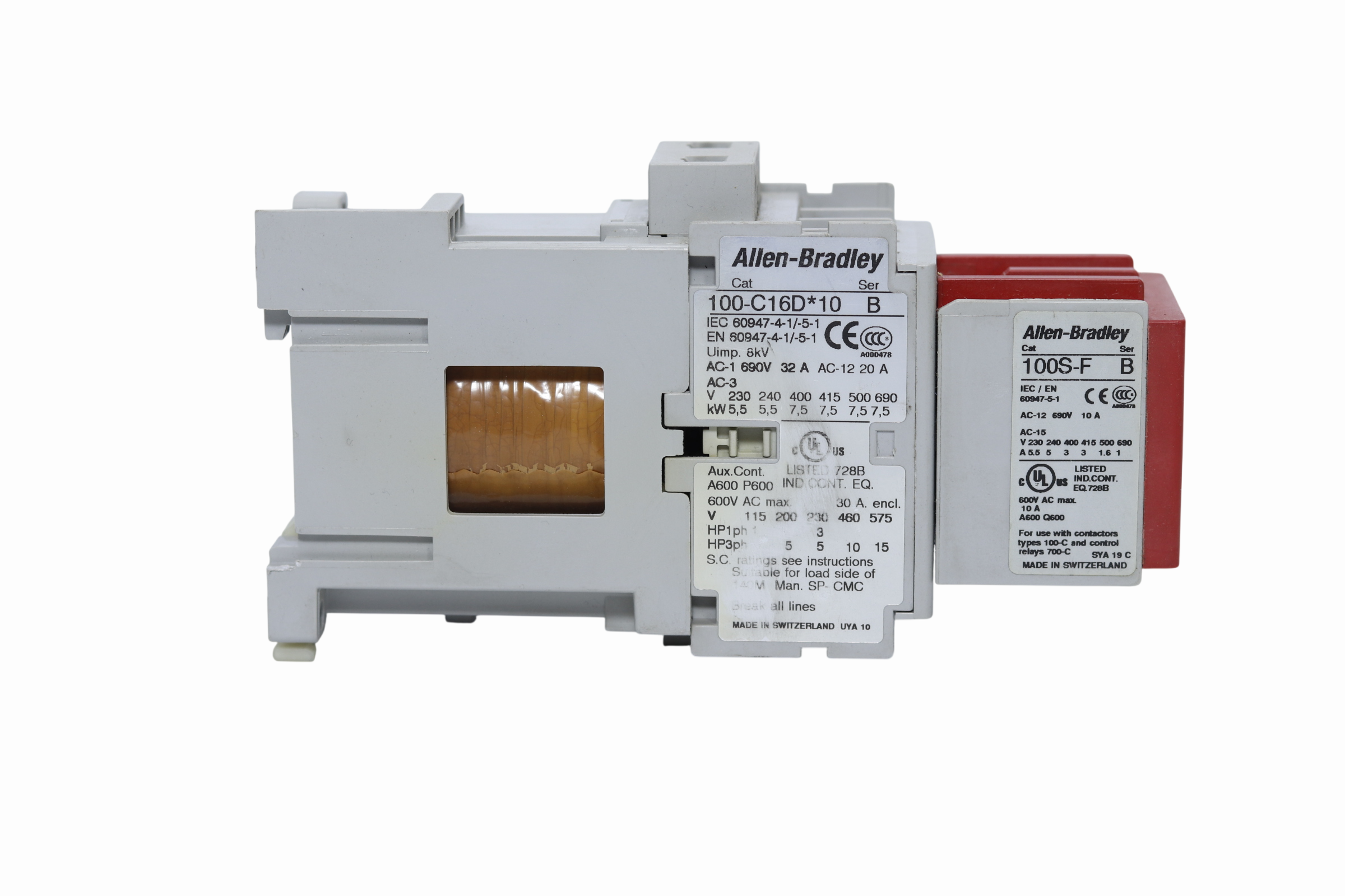 Allen Bradley 100-c16d*10 B (Usado)