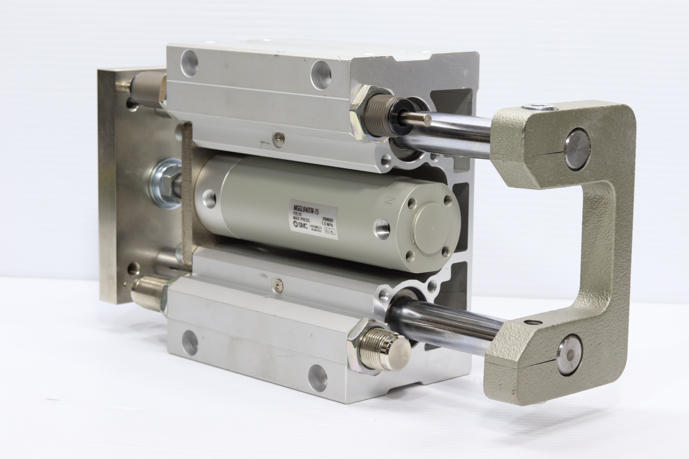 Cilindro neumático compactador smc mgglb40tn-75