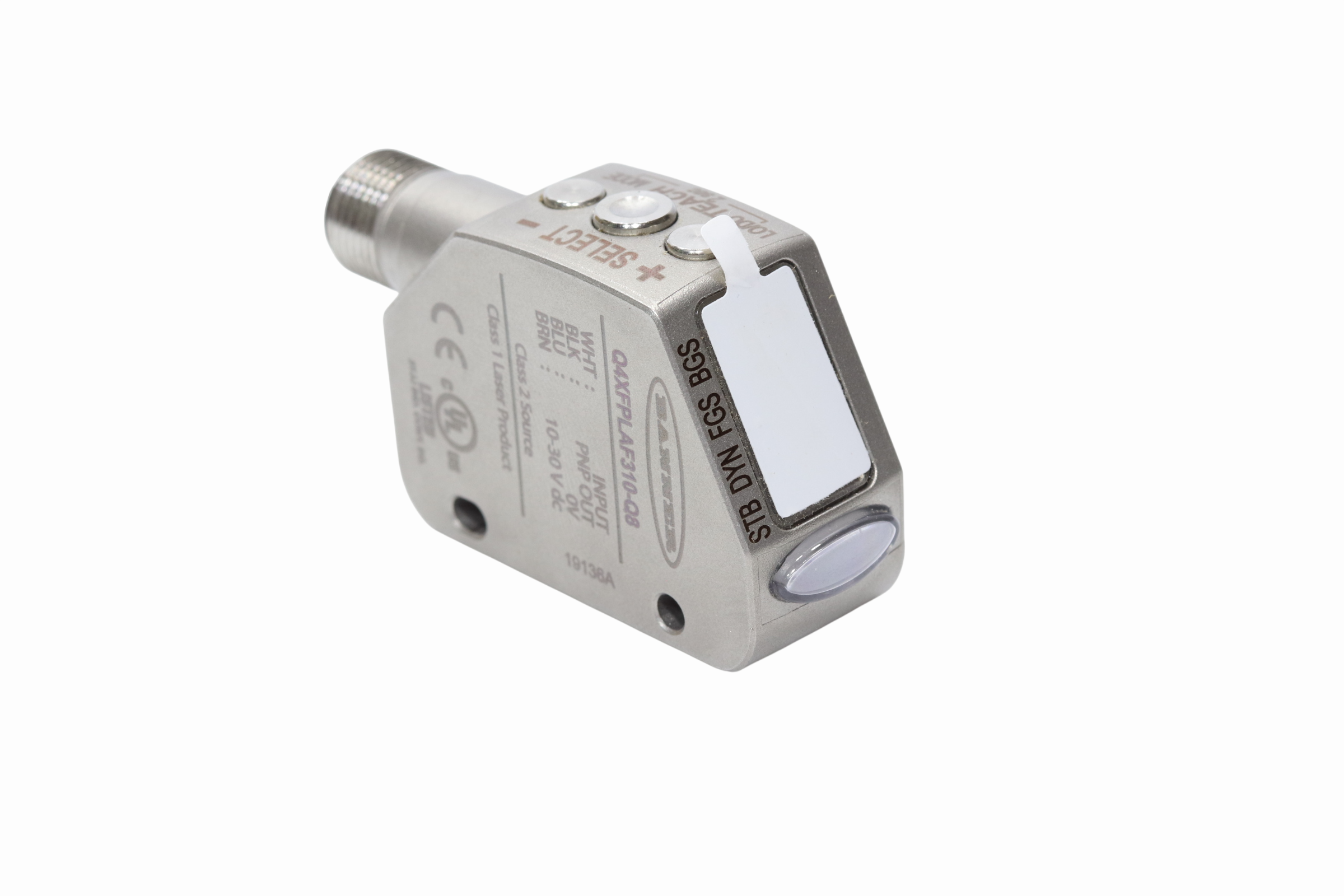 Sensor Láser Banner Q4xfplaf310-q8 Acero Inoxidable 97539