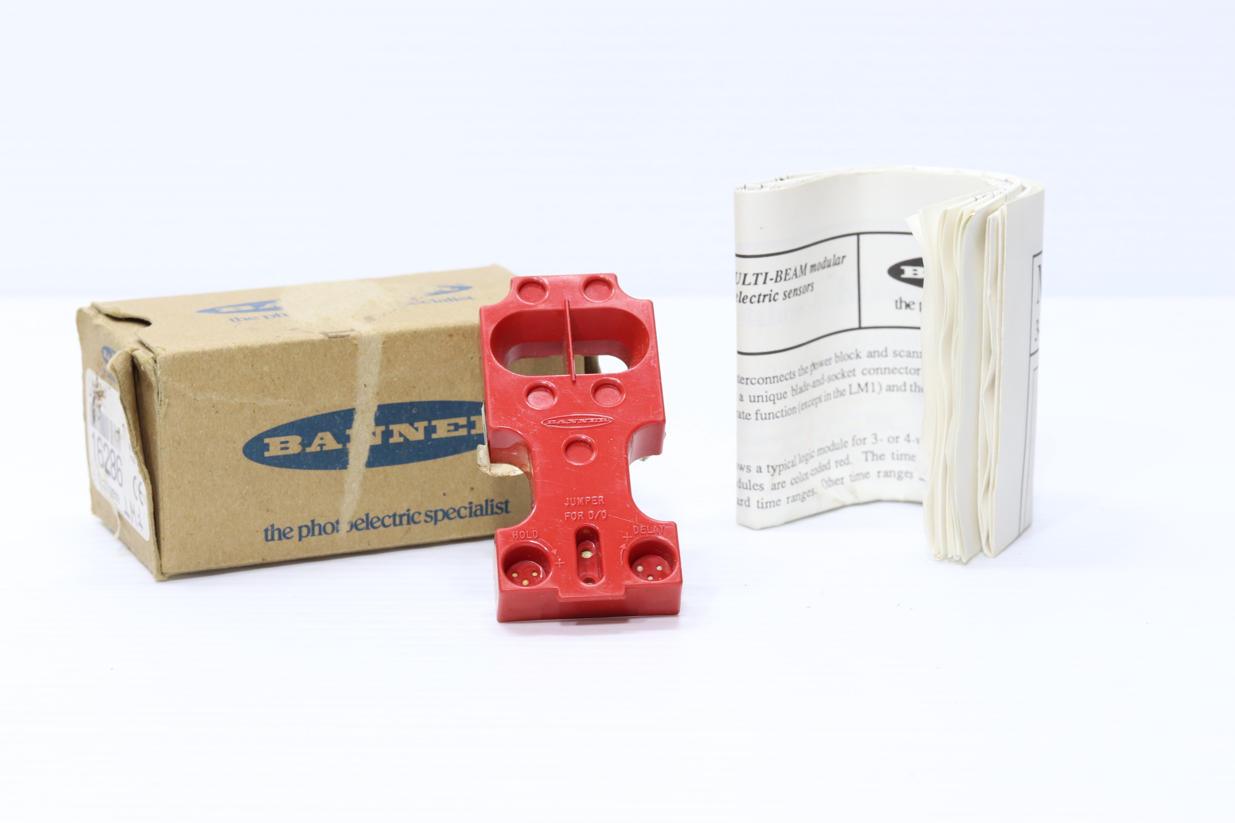 Banner Lm1 Modulo Lógico Cuchilla Y Zócalo