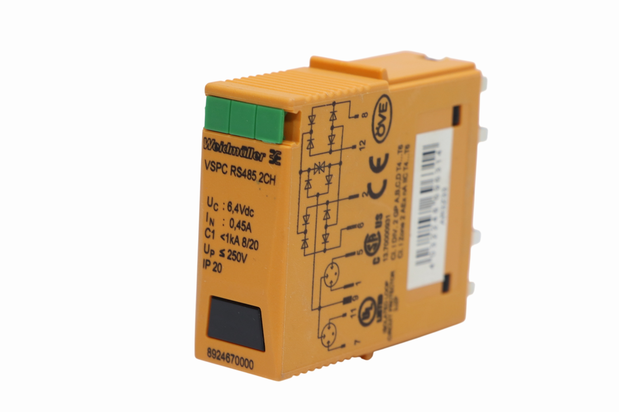 Modulo De Protección Weidmuller 8924670000 (Usado)