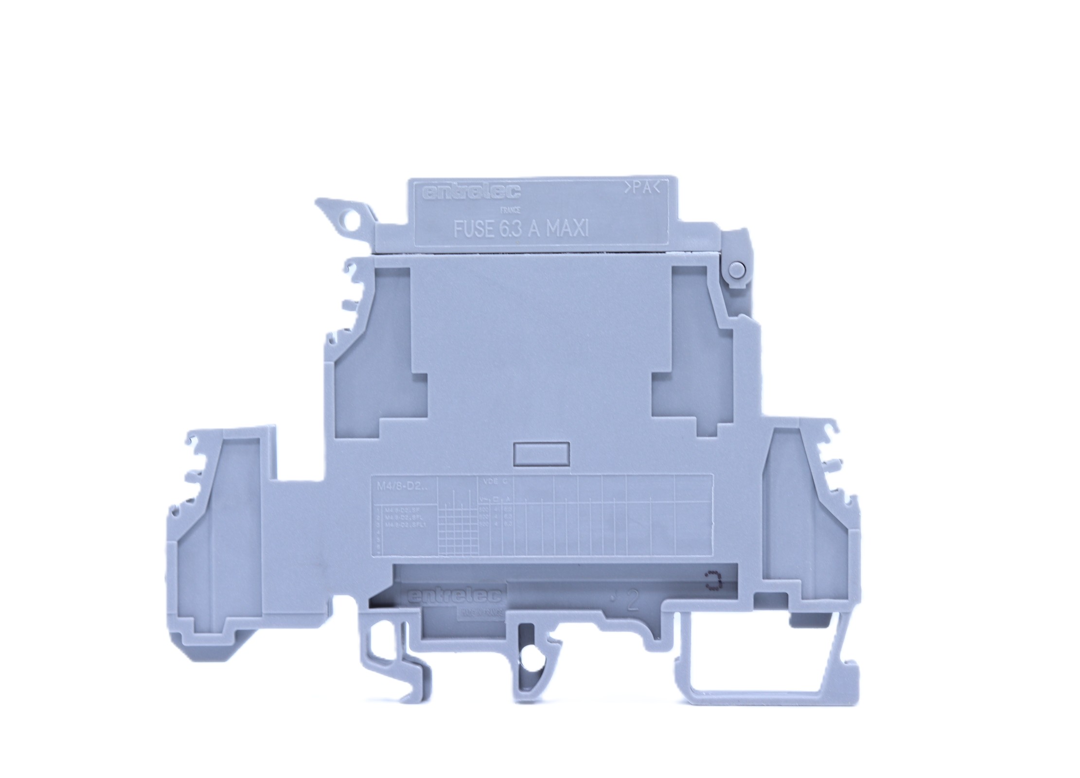 Clema Porta Fusible Abb M4/8.d2sfl Riel Din