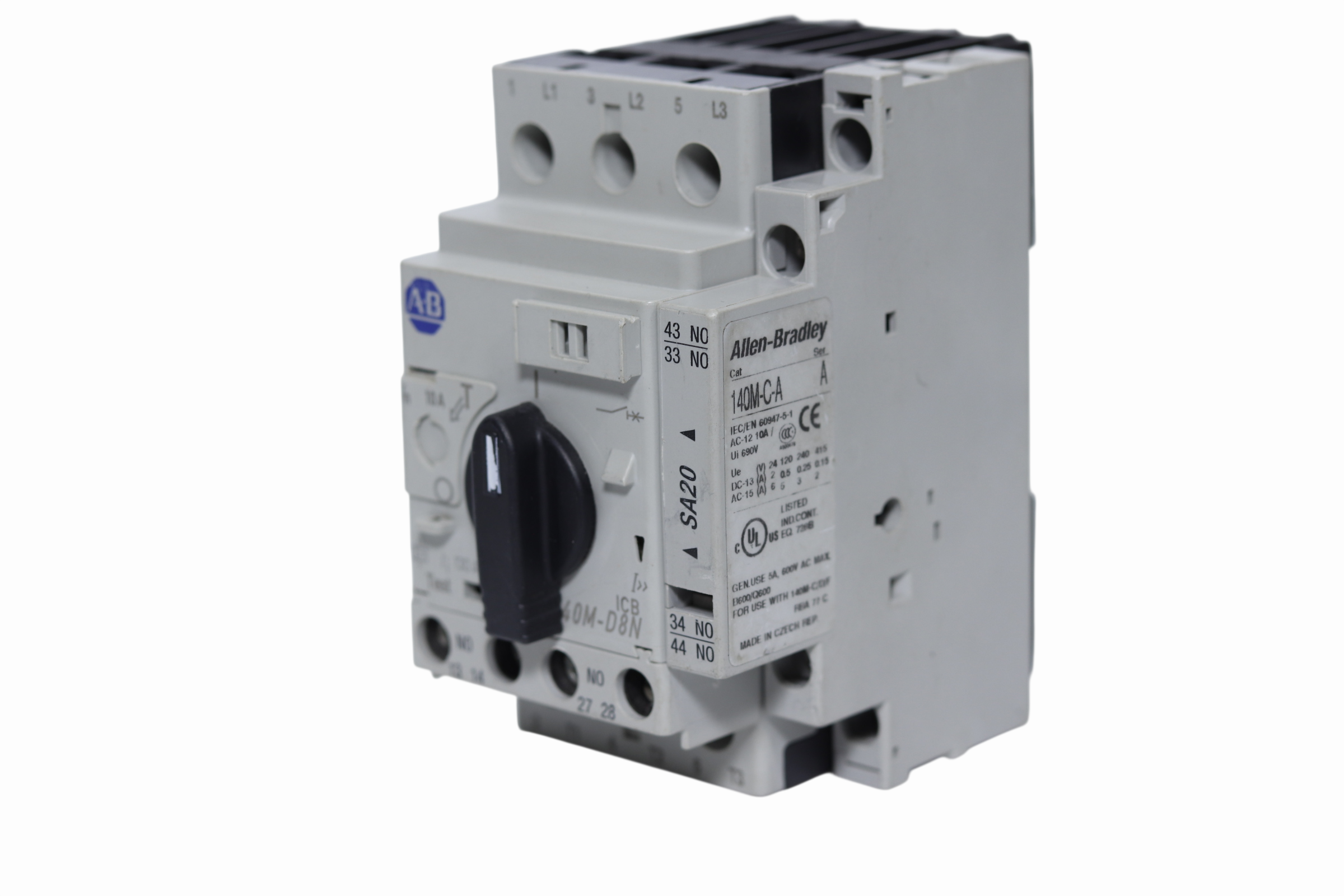 Guardamotor Allen Bradley 140m-d8n-c10 (Usado)