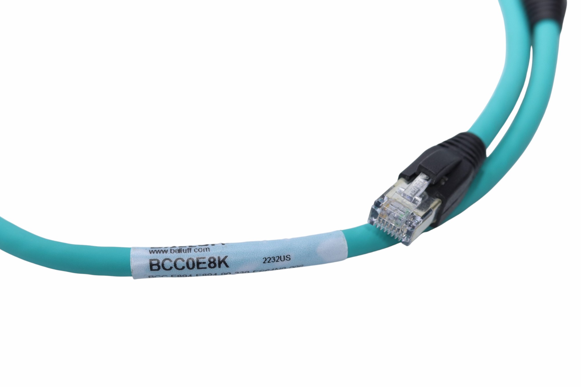 Cable Balluff Bcc0e8k Para Ethernet Rj45