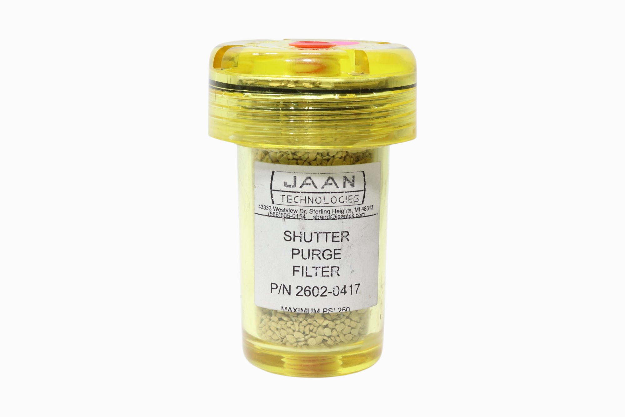 Jaan Technologies Filtro P/n 2602-0417 (Usado)