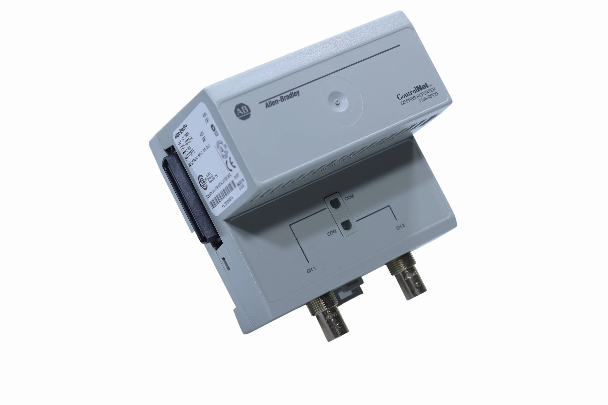 Módulo Repetidor Coaxial De Cobre Dual Controlnet 1786-rpcd