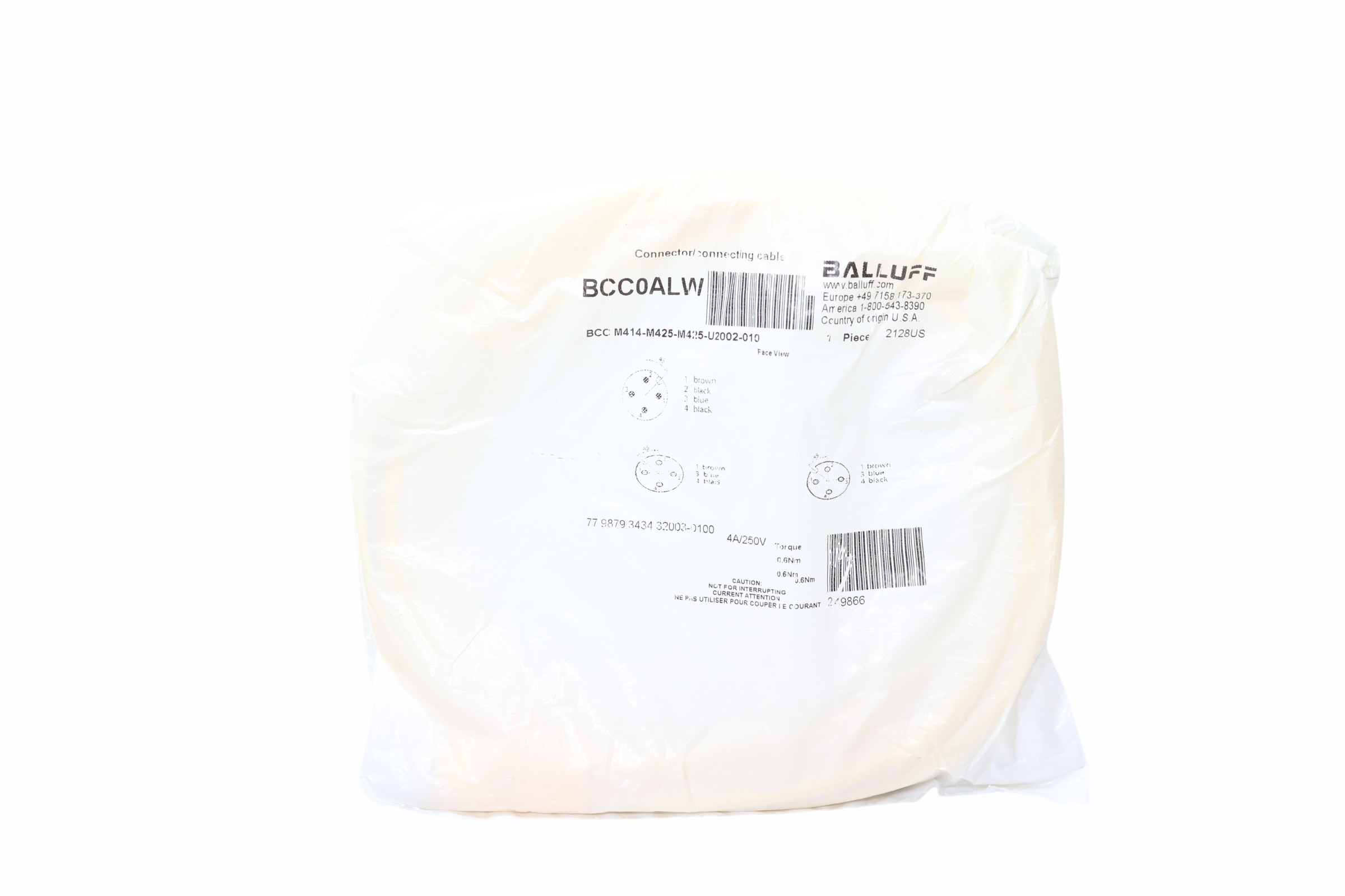 Latiguillo Balluff Bcc0alw