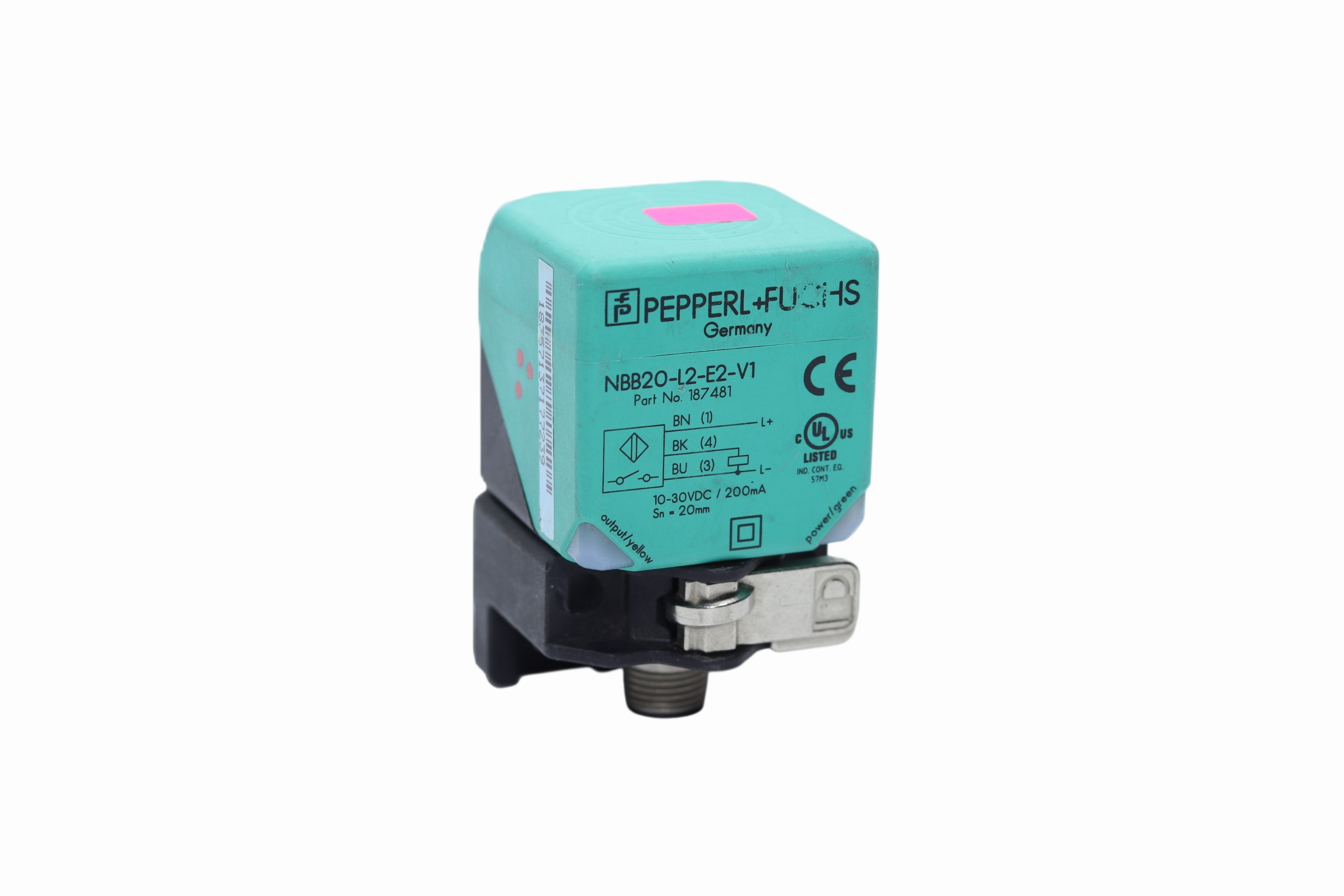 Nbb20-l2-e2-v1 Sensor Inductivo Pepper+fuchs (Usado)
