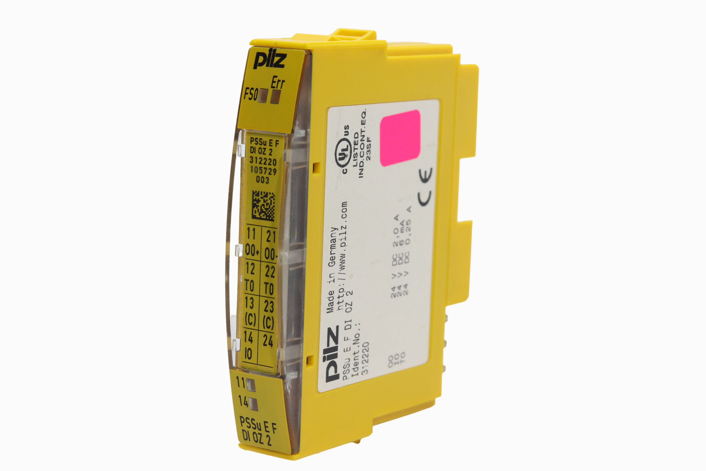 Modulo De E/s Pilz Pssu E F Di Oz 2 Plc Master (Usado)