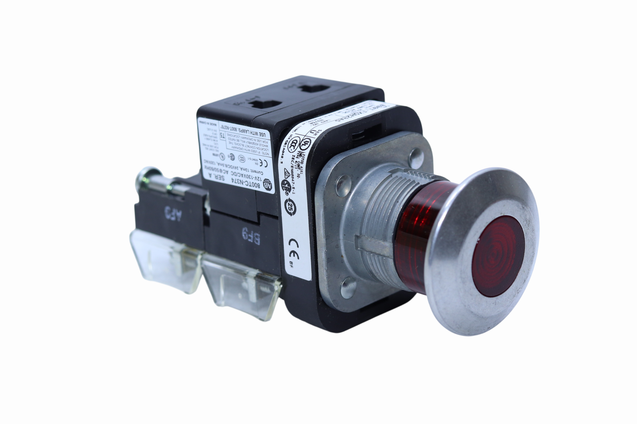 800t-fxqh2ra5 Allen Bradley Boton Pulsador 800tfxqh2ra5 Plcm