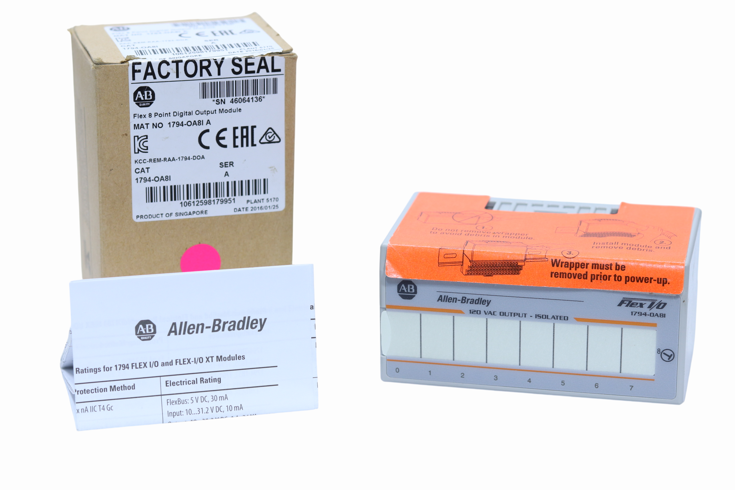 Módulo De Salida Plc Allen-bradley 1794-oa8i Nuevo C Abierta