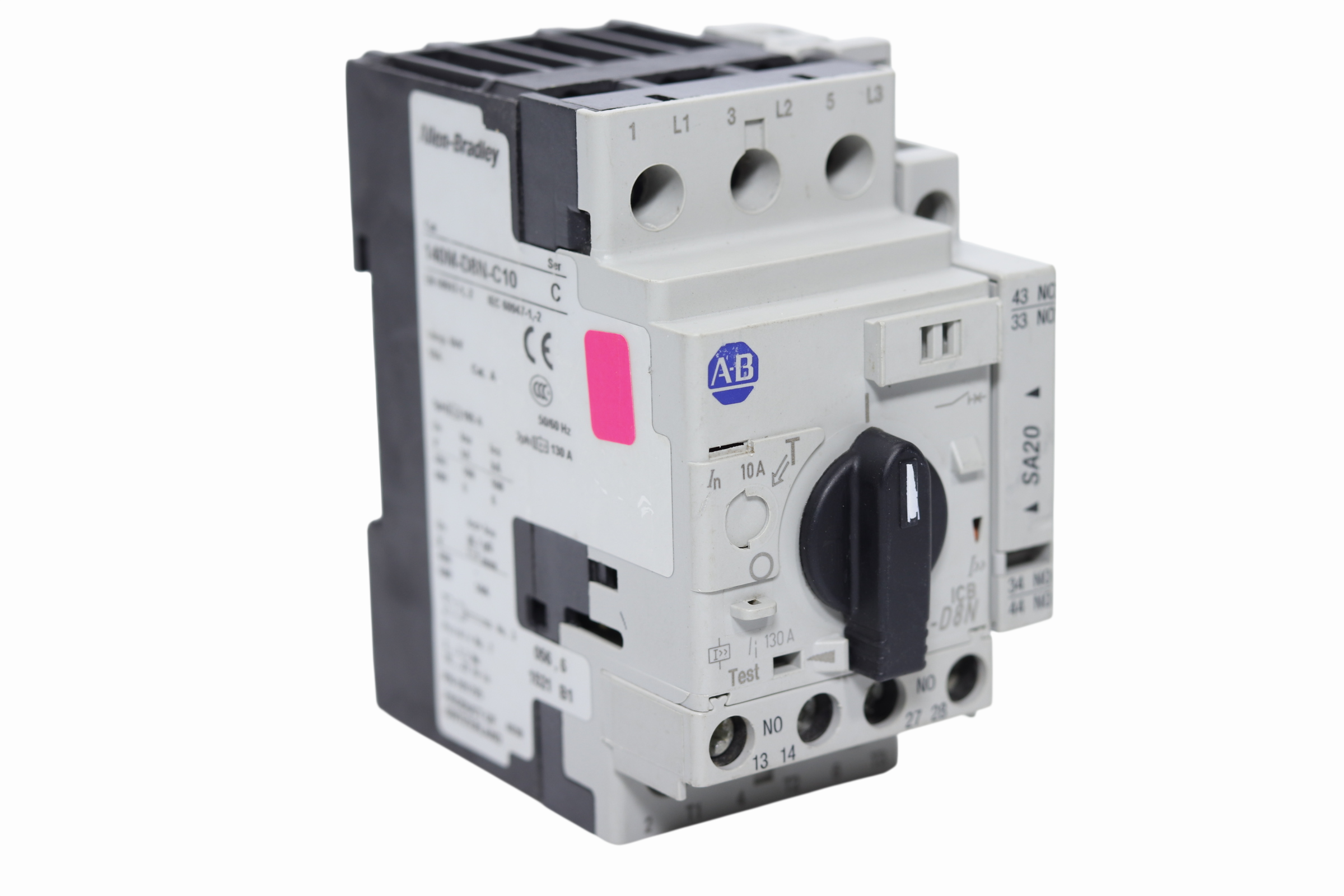 Guardamotor Allen Bradley 140m-d8n-c10 (Usado)