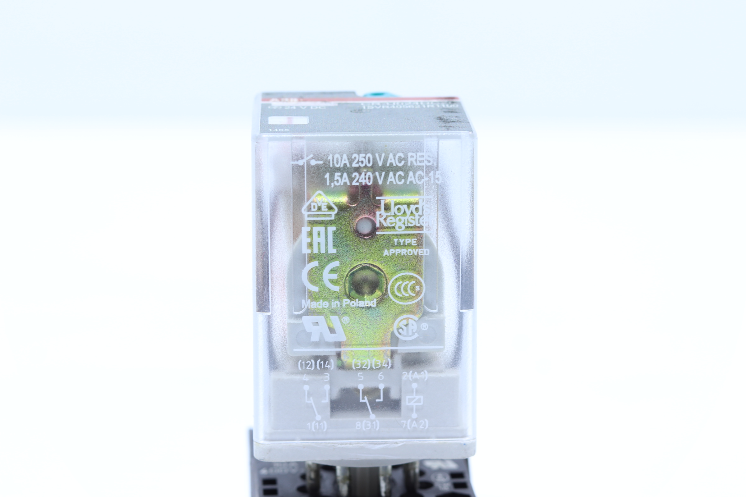 Relay Encapsulado Abb Cr-u024dc2l 24v/2pack