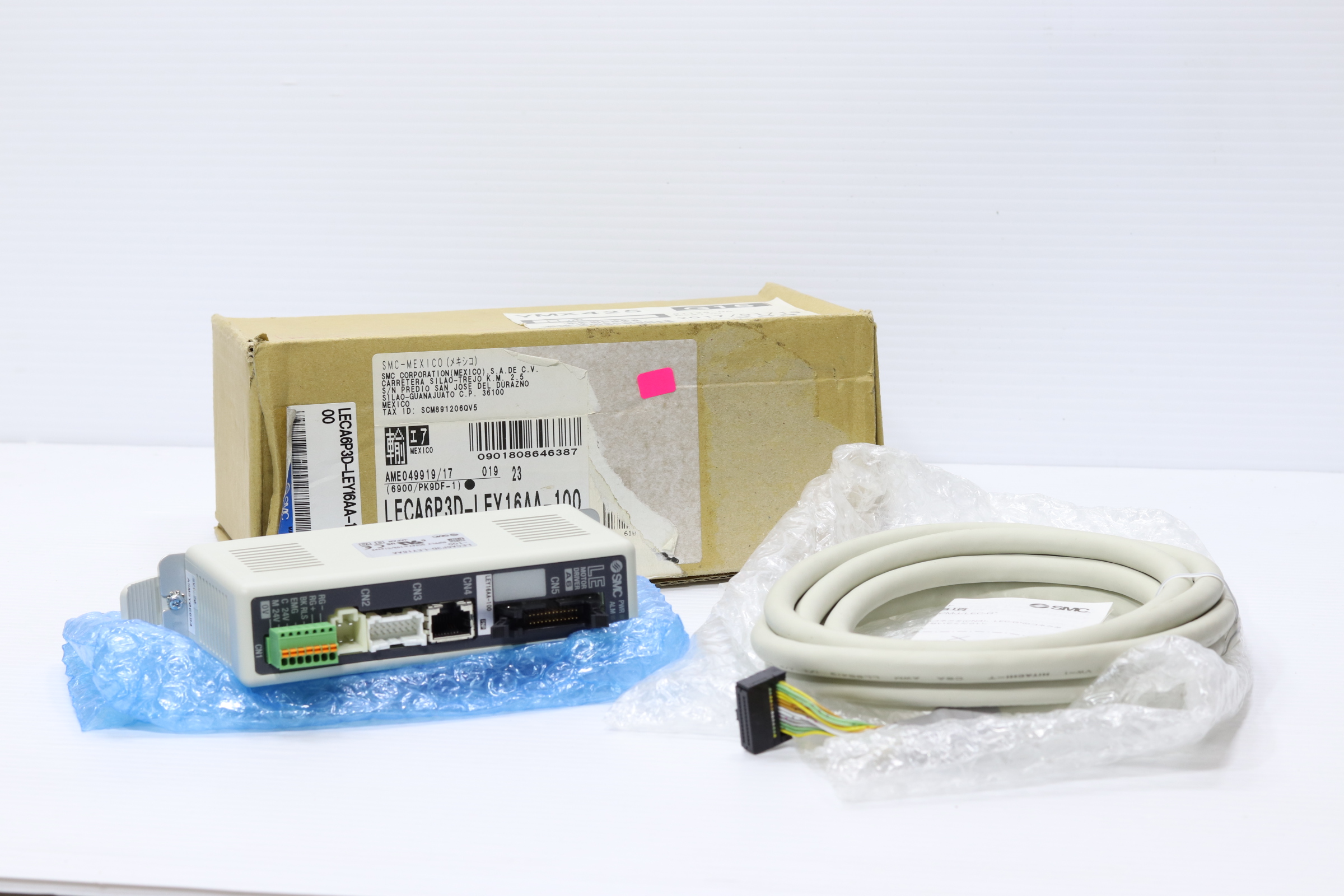 Controlador de actuador eléctrico SMC Leca6p3d-ley16aa-100