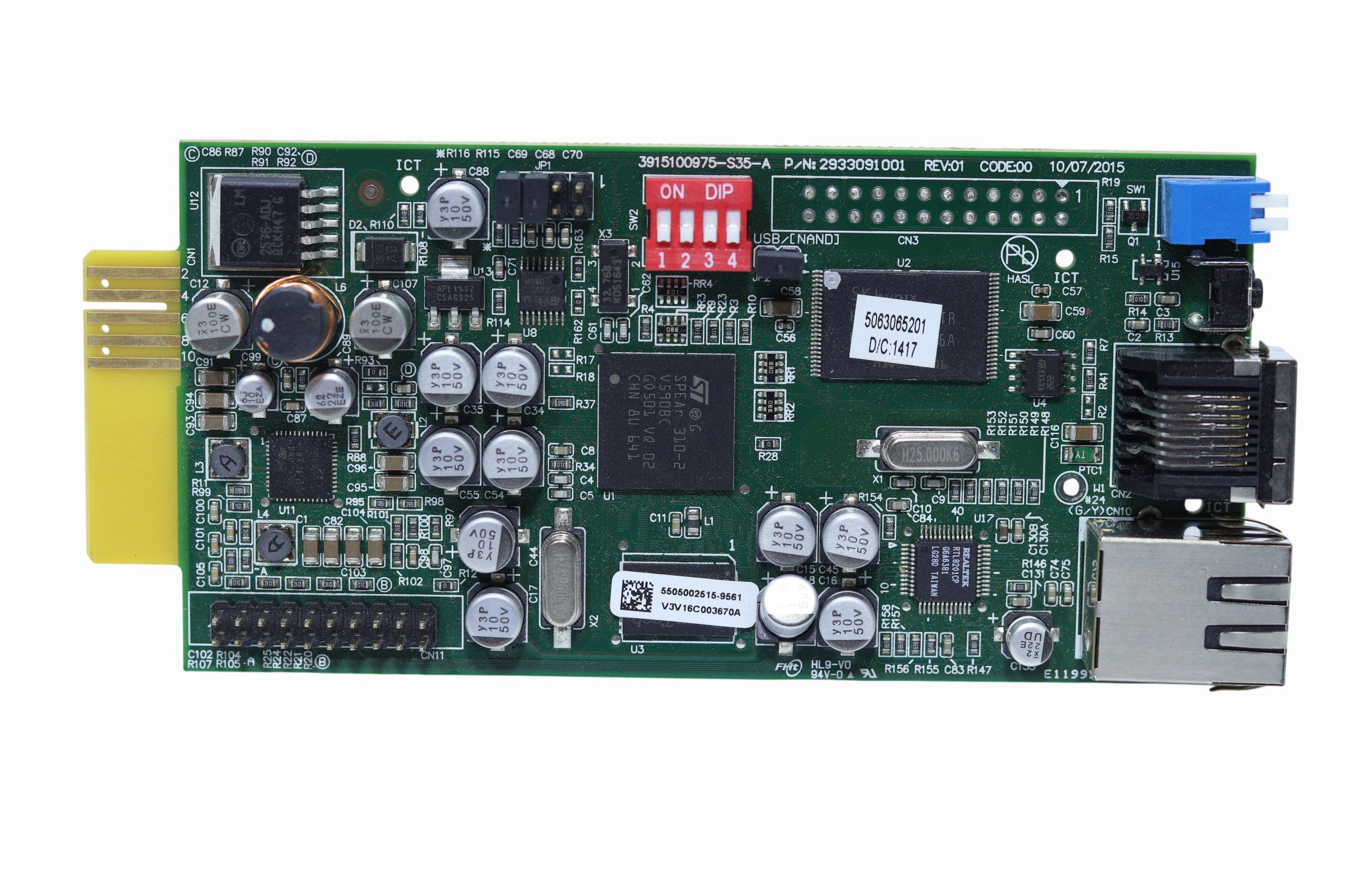 Tarjeta De Red Ethernet Allen-bradley 1609-enet 1609enet