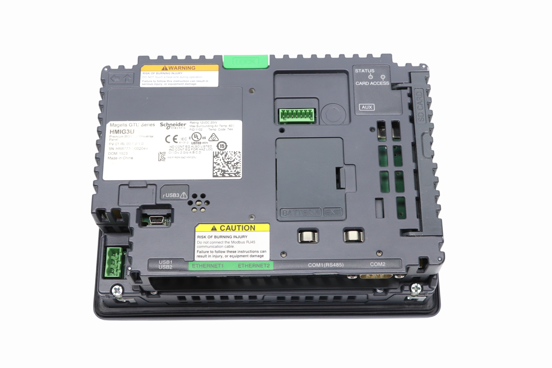 Hmi Touchscreen Y Modulo Schneider Hmidt351/hmig3u (Usado)