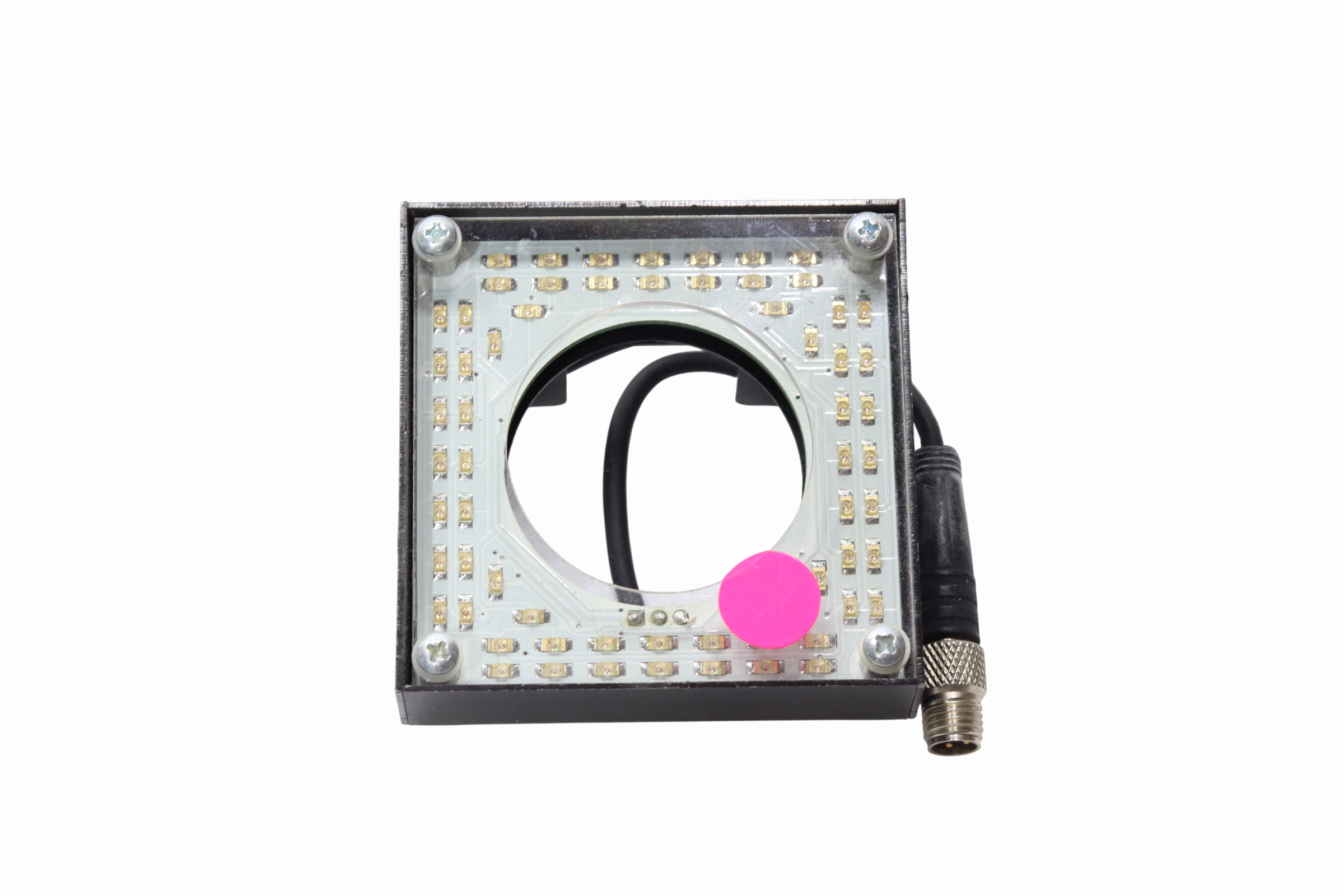 Demo Luz Led Rojo Anillo Ligero Banner Ledrr62x62m # 75370. (Usado