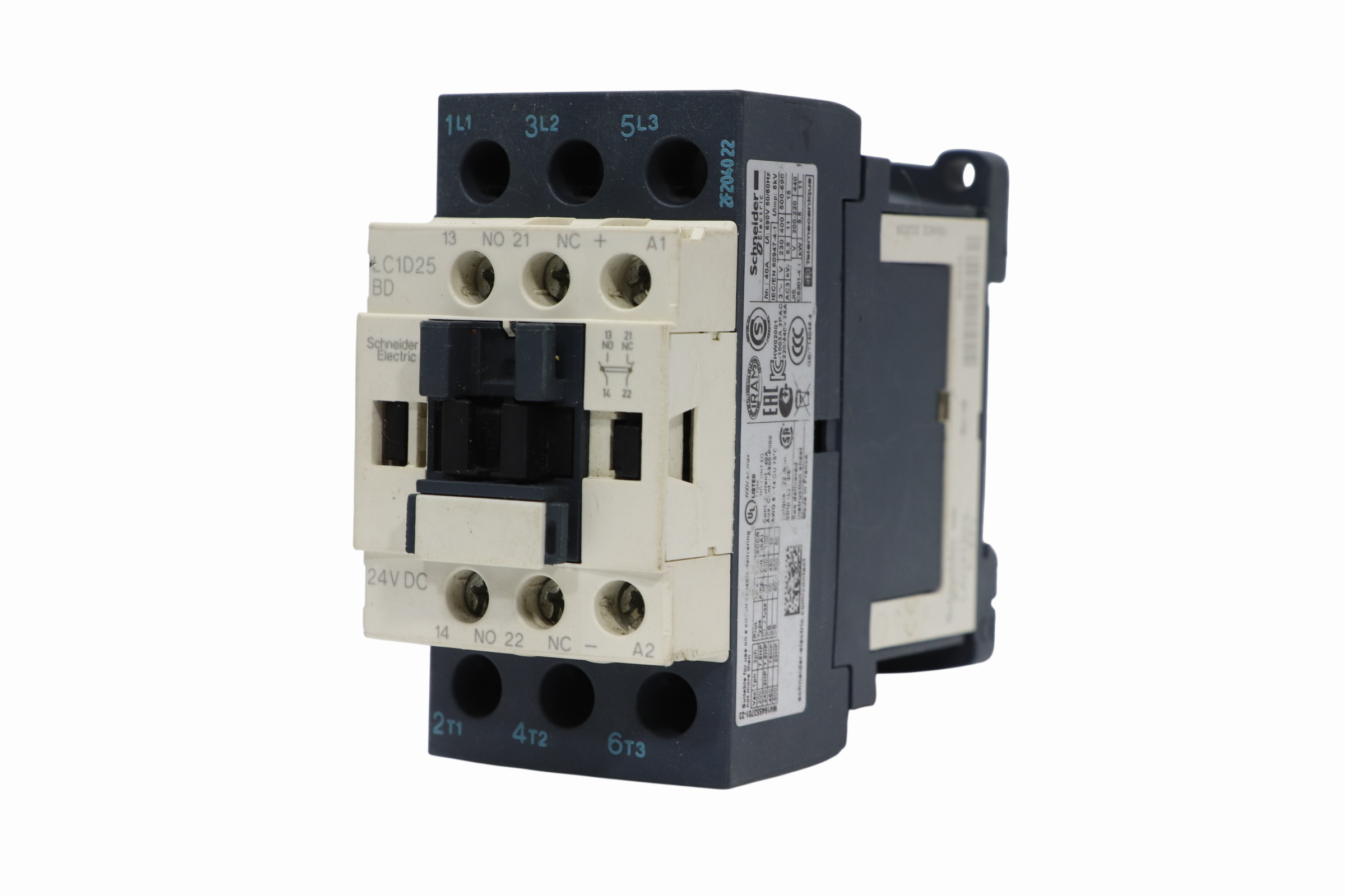 Contactor Schneider Electric Lad4tbdl (Usado)