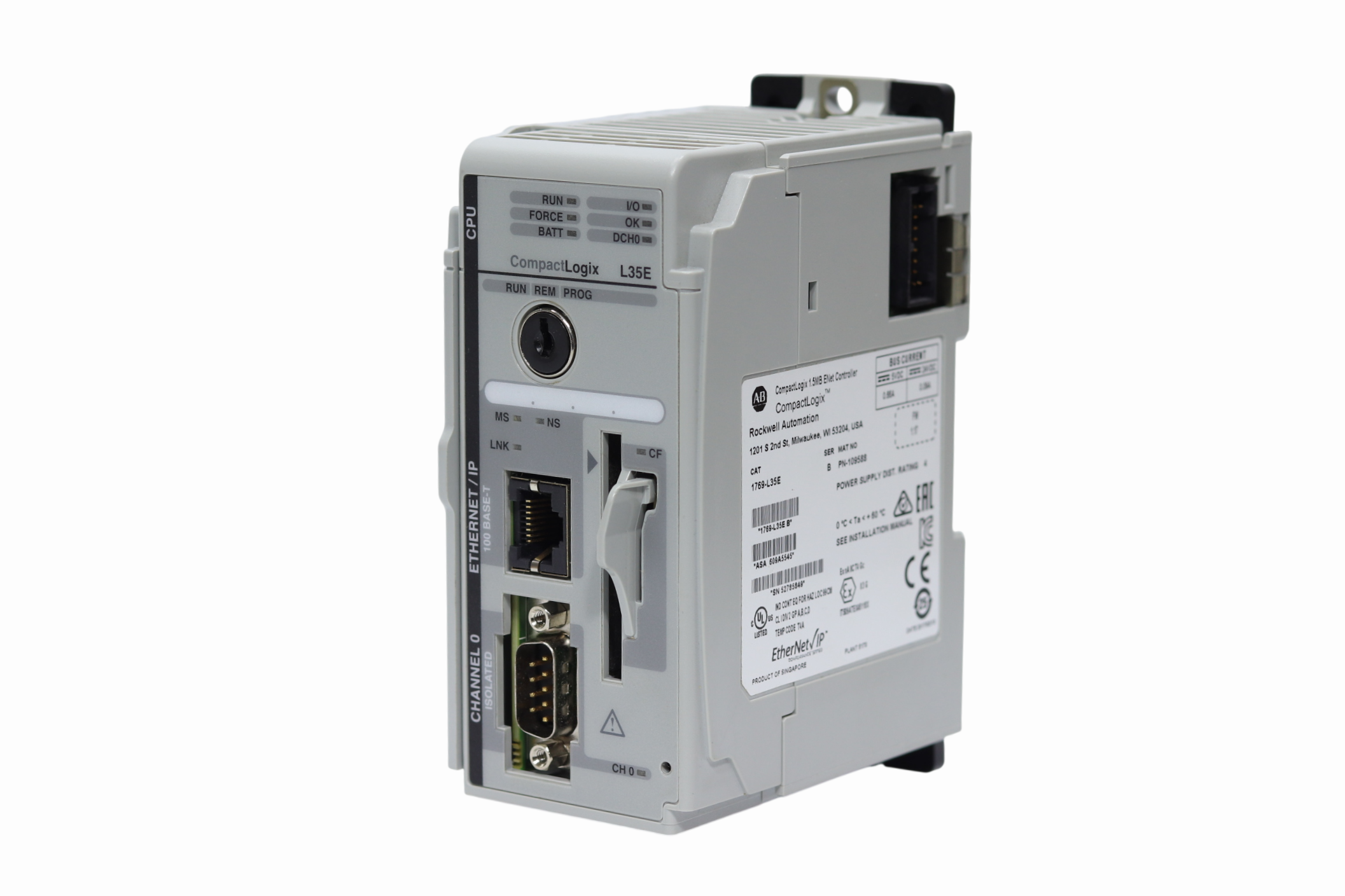 Allen Bradley 1769-l35e Plc Compactlogix Ethernet