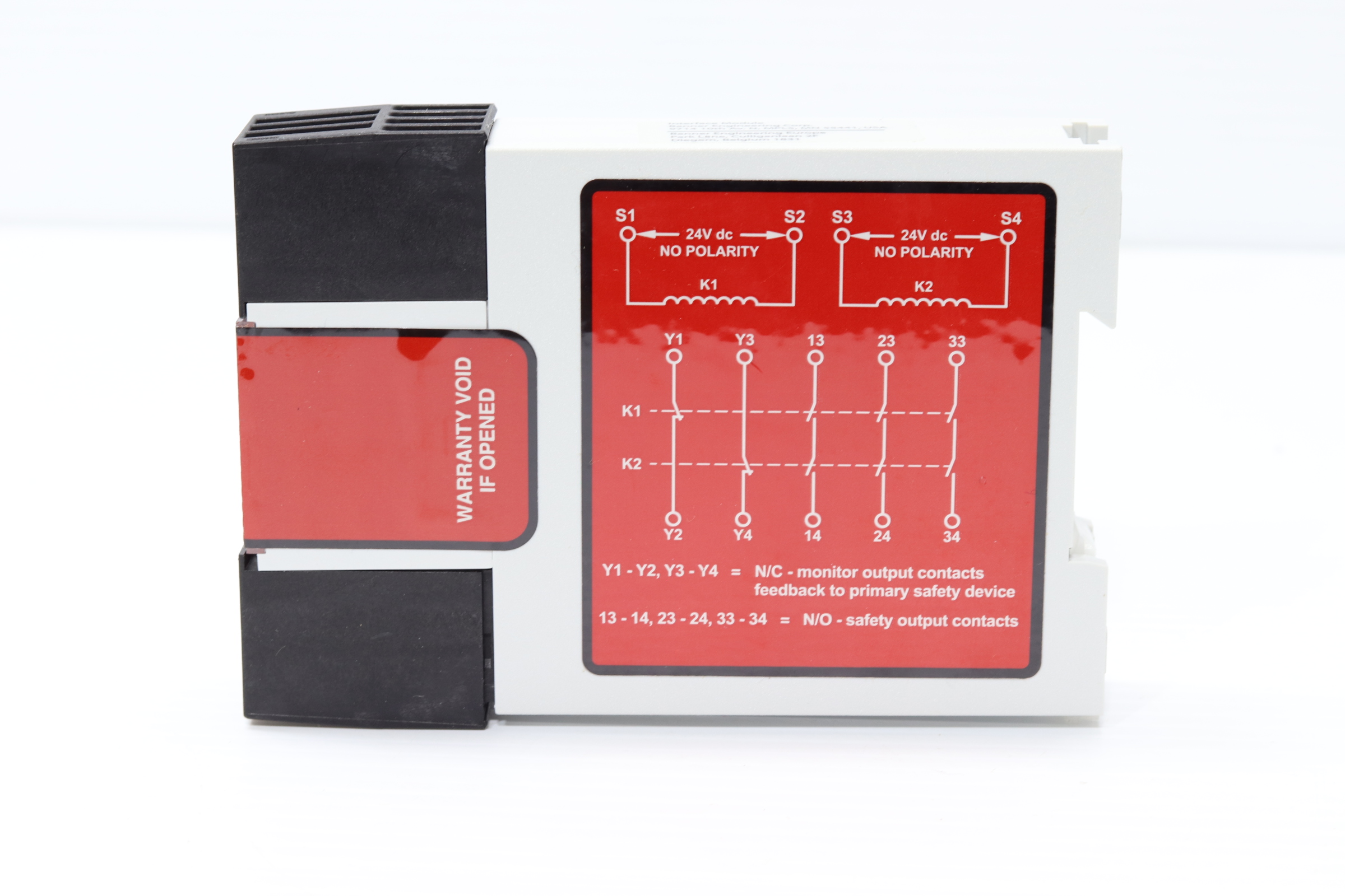 Módulo Relé De Seguridad Banner Im-t-9a #61425