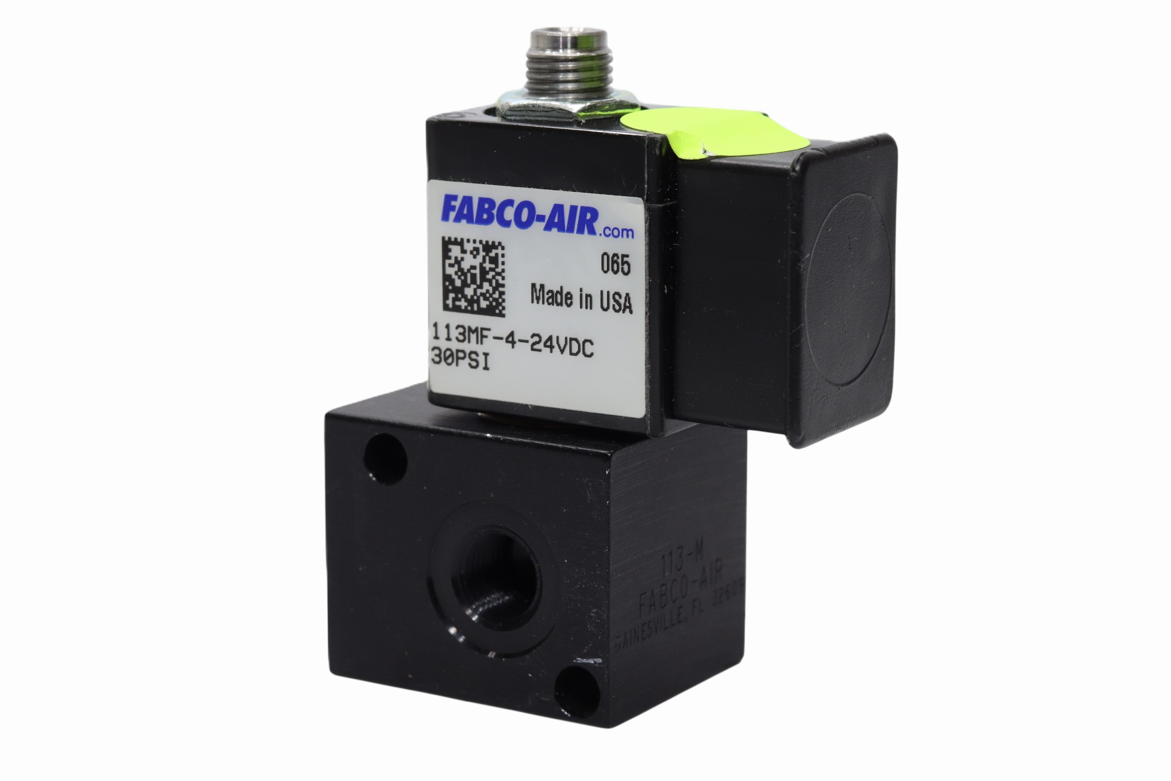 Fabco-air 113mf-4-24vdc Valvula De Distribuidor (Usado)