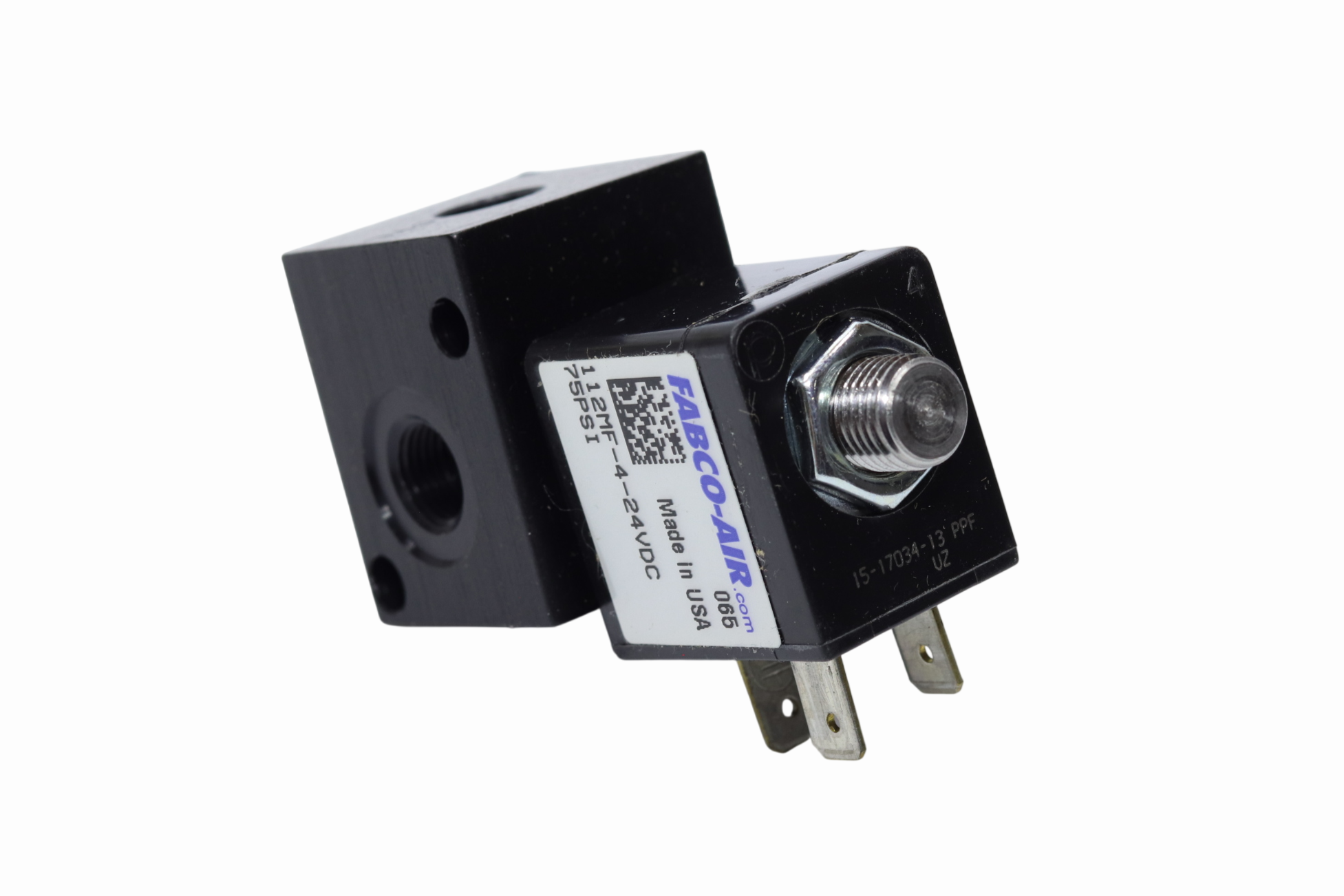 Valvula Neumatica Fabco-air 112mf-4-24vdc 75psi