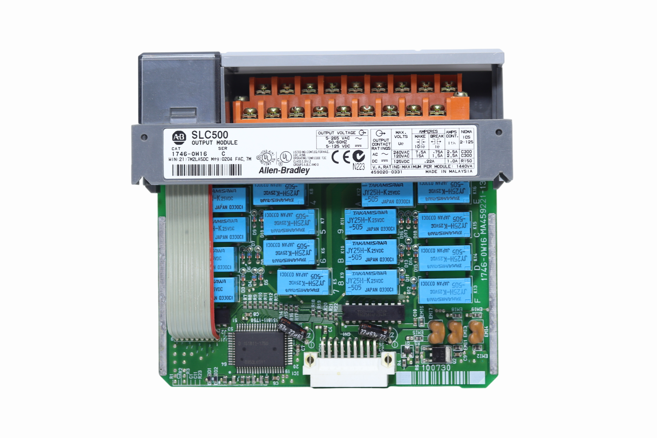 Modulo De Salida Allen Bradley 1746-ow16 Slc 500 (Usado)
