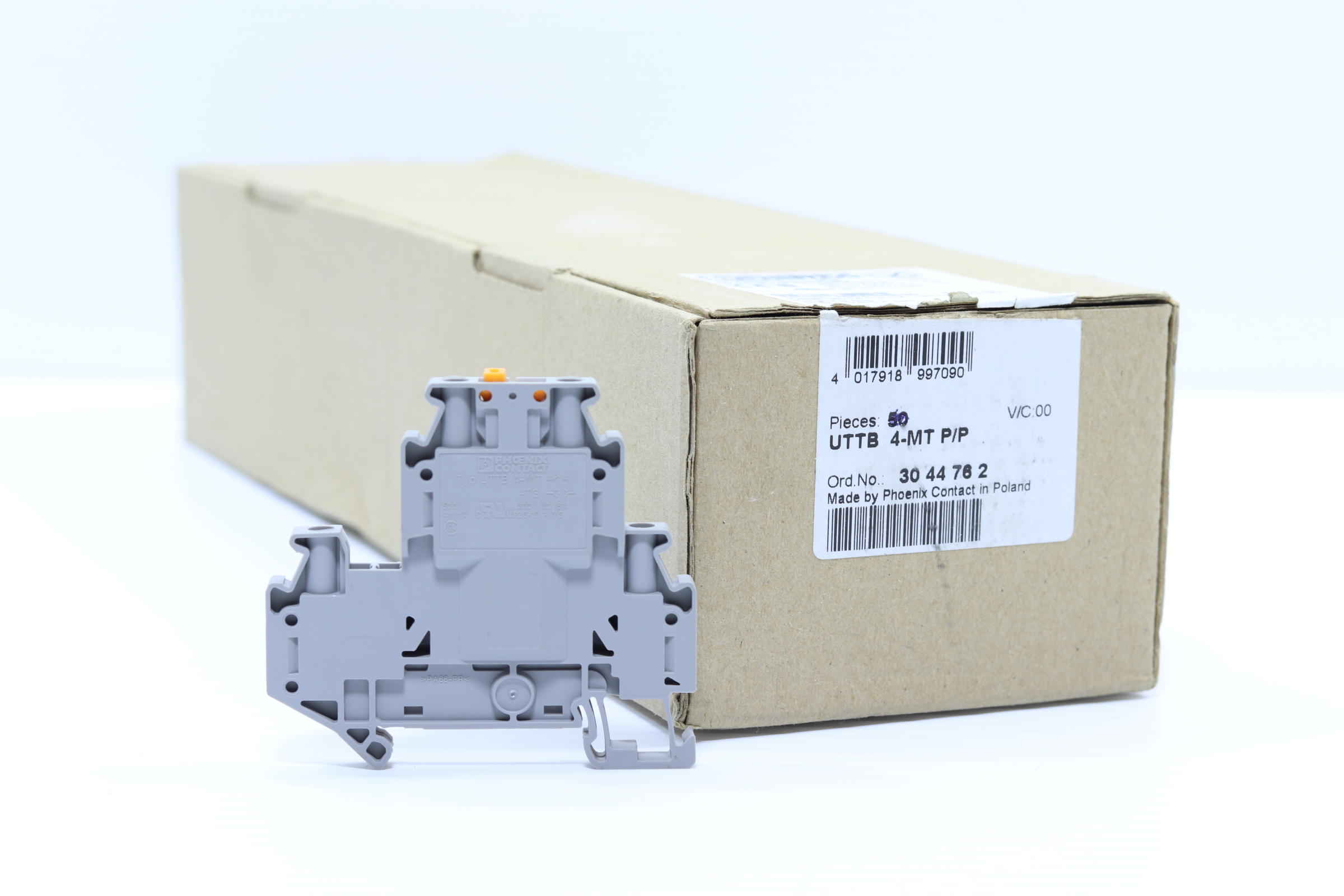 Clema Phoenix Contact Uttb 4-mt Pack 49pz