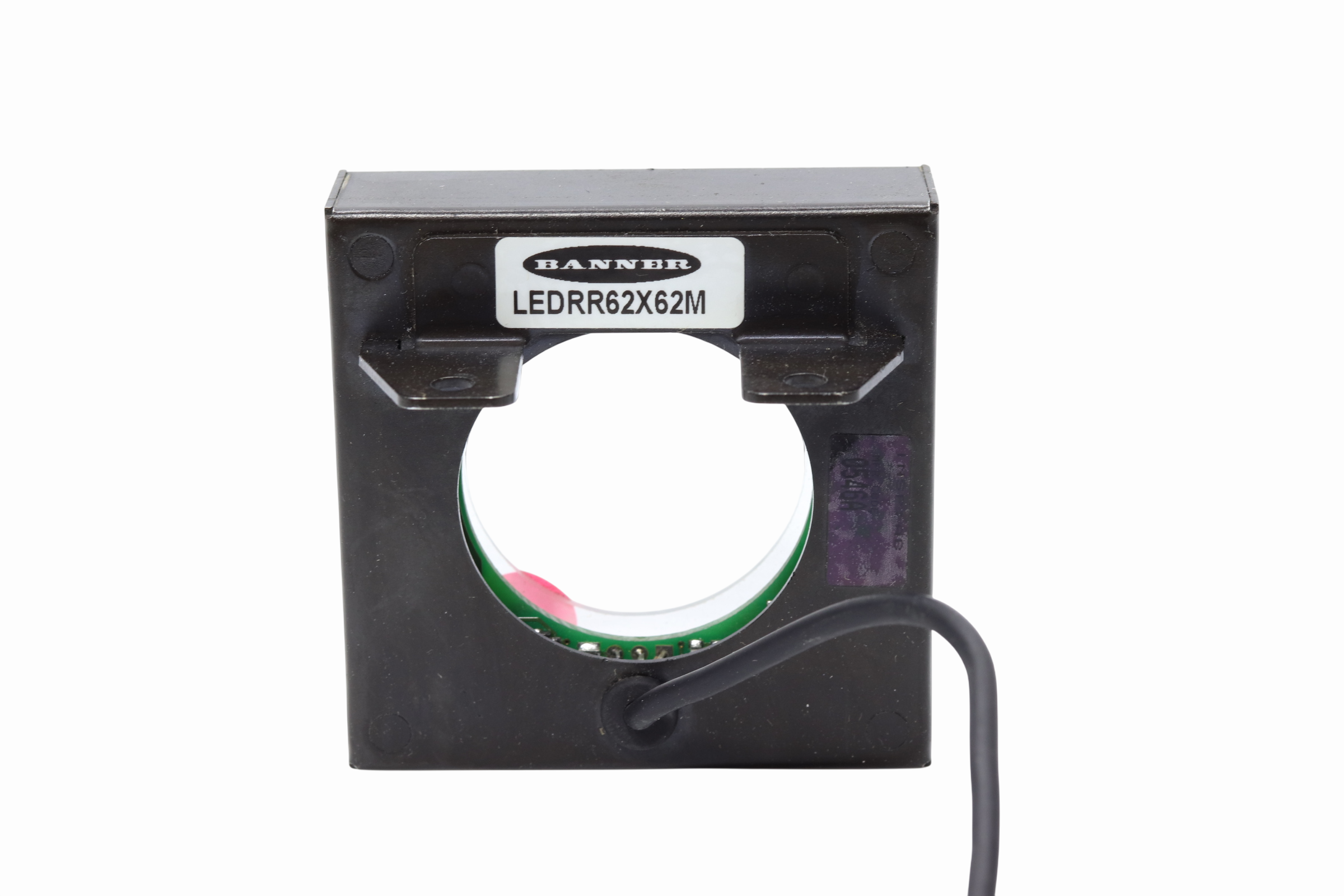 Demo Luz Led Rojo Anillo Ligero Banner Ledrr62x62m # 75370. (Usado