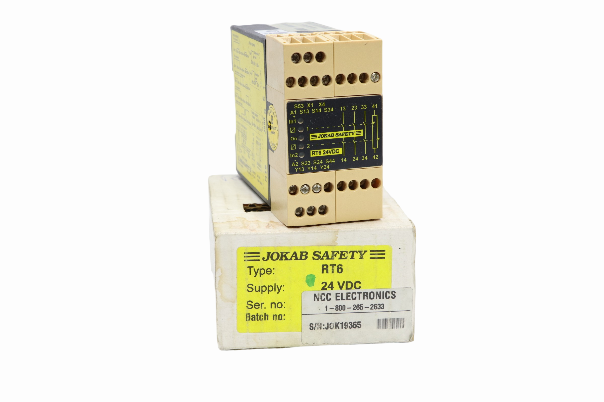 Rele Industrial Jokab Safety Rt6