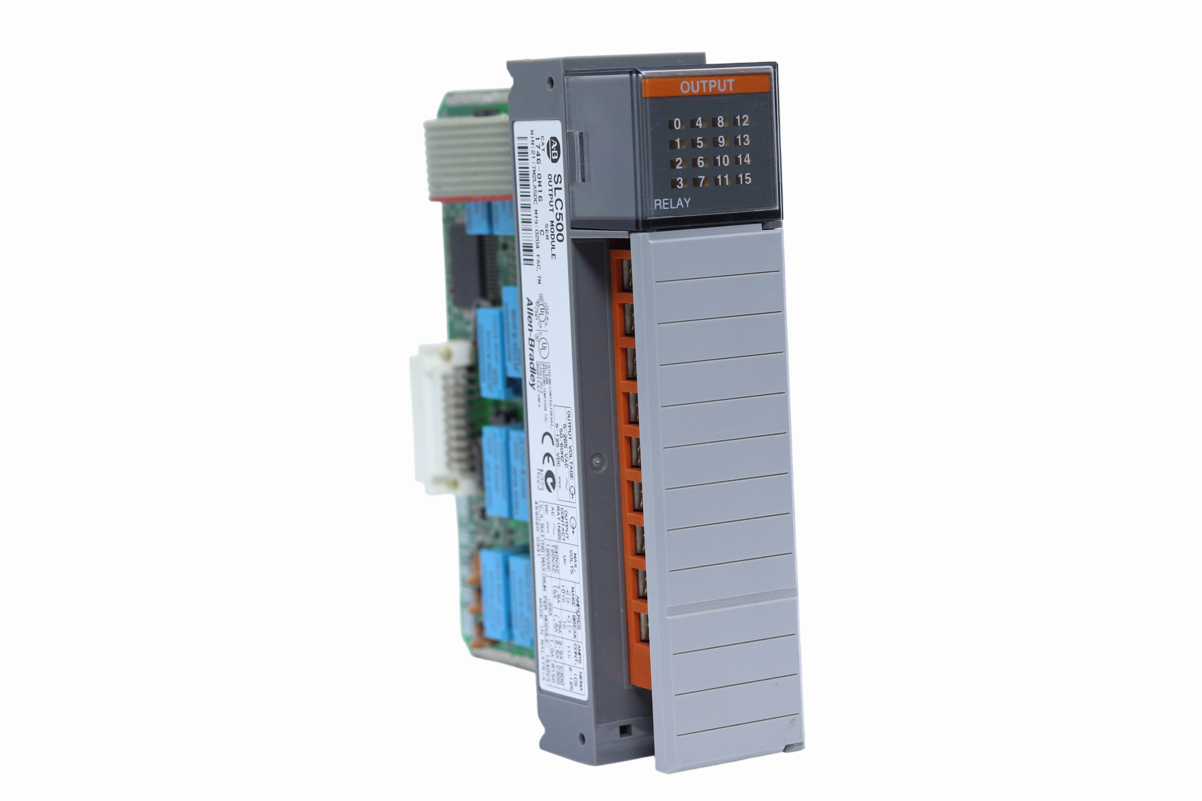 Modulo De Salida Allen Bradley 1746-ow16 Slc 500 (Usado)