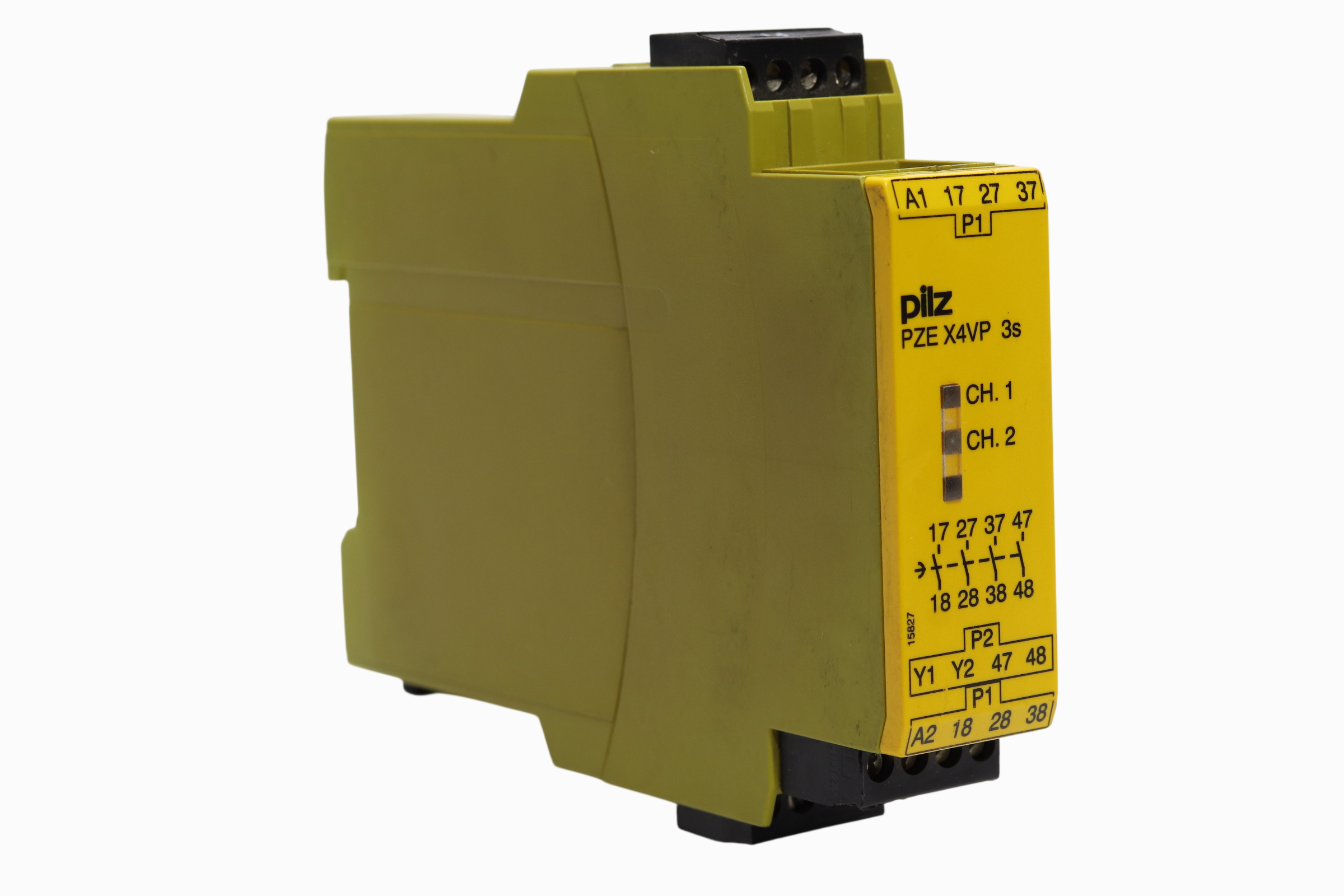 Pilz Pze X4vp 3/24vdc 4n/o Flx Relé De Seguridad, (777583) (Usado)