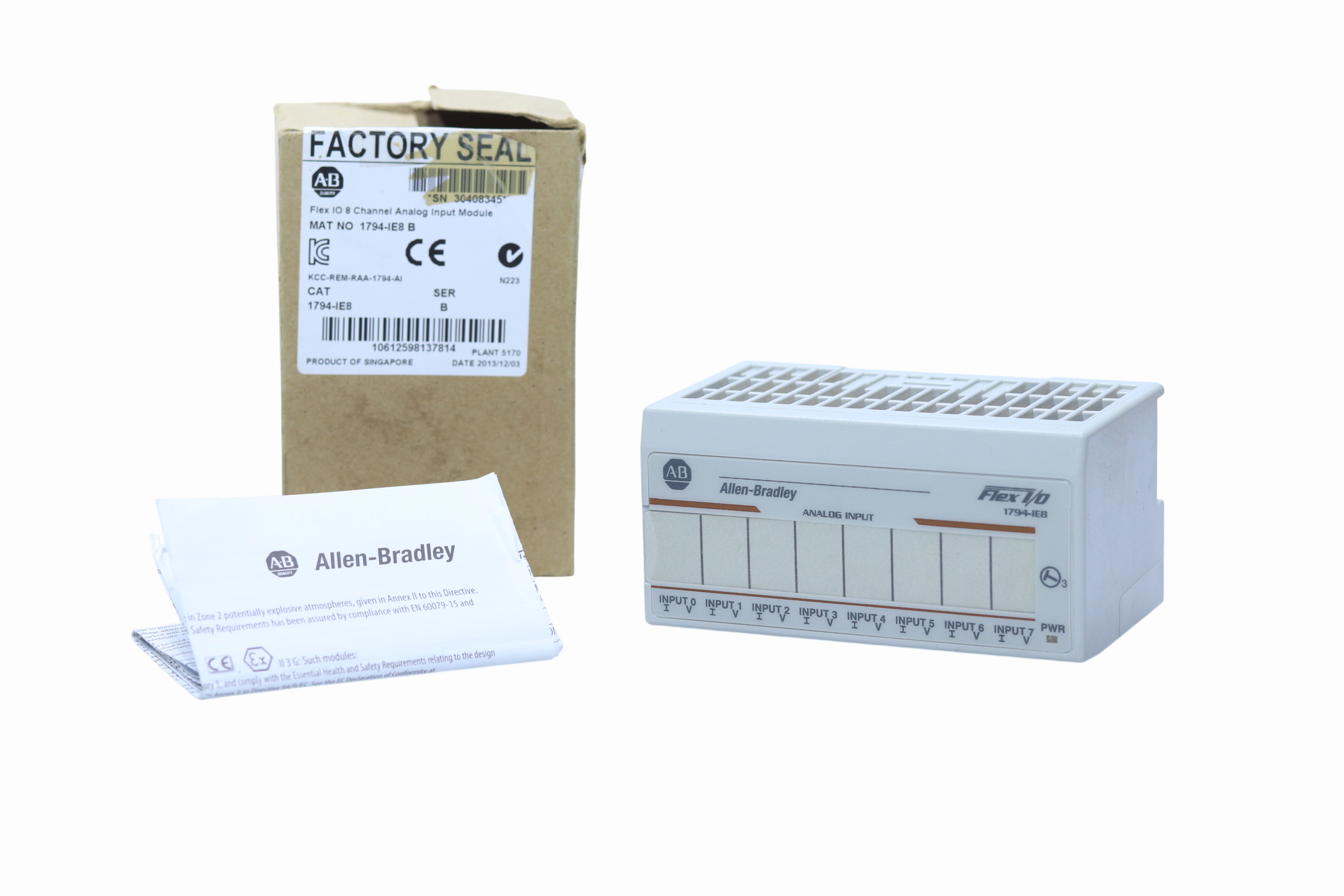 Allen Bradley 1794-ie8 Modulo De Entrada Analogica